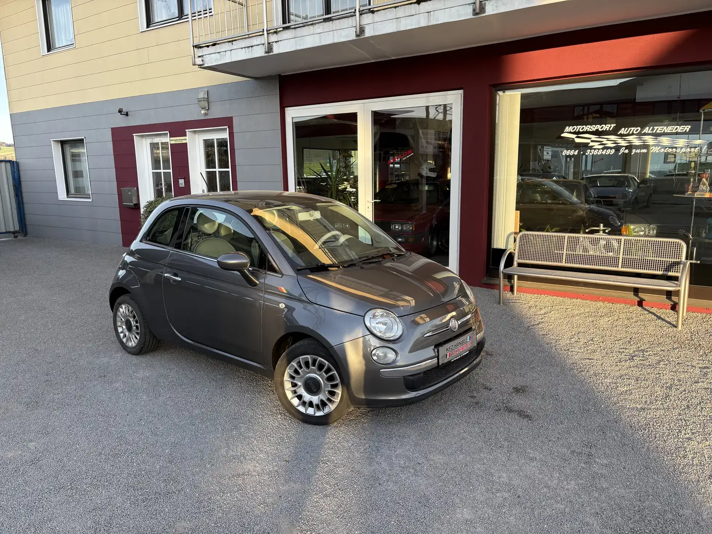 Fiat 500 1,2 Lounge *PICKERL NEU* Gris - 1