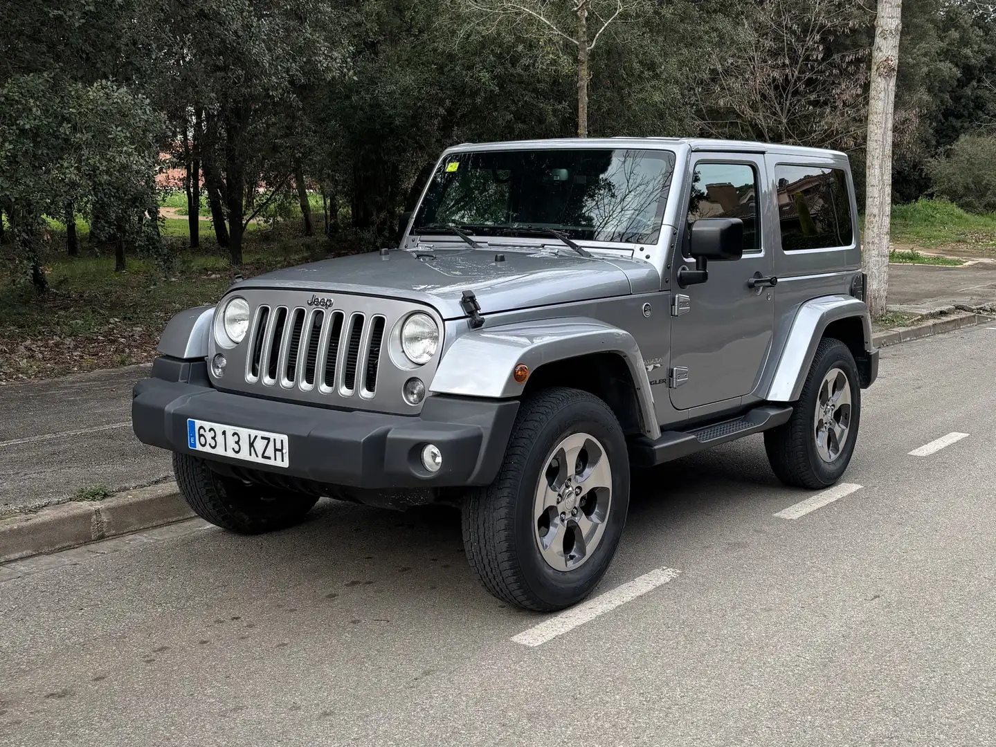 Jeep Wrangler 3.6 Sahara Aut. Silver - 1