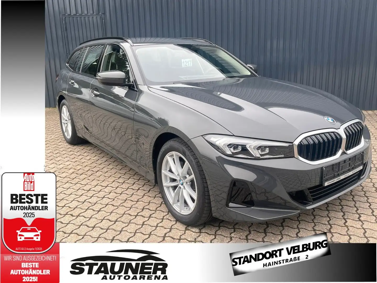 BMW 318 i Aut. Touring Facelift/Kamera/Komfortzug/LED Grau - 1