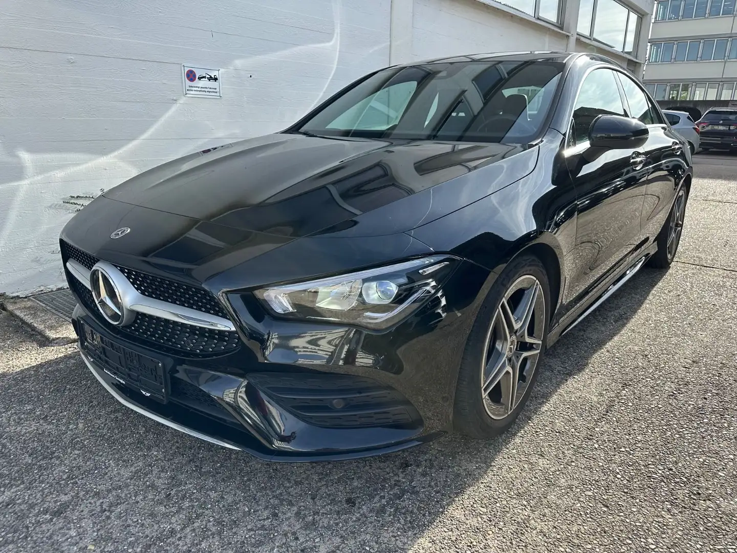 Mercedes-Benz CLA 200 AMG Panorama-D. Memory. Toterwinkel. Negro - 2