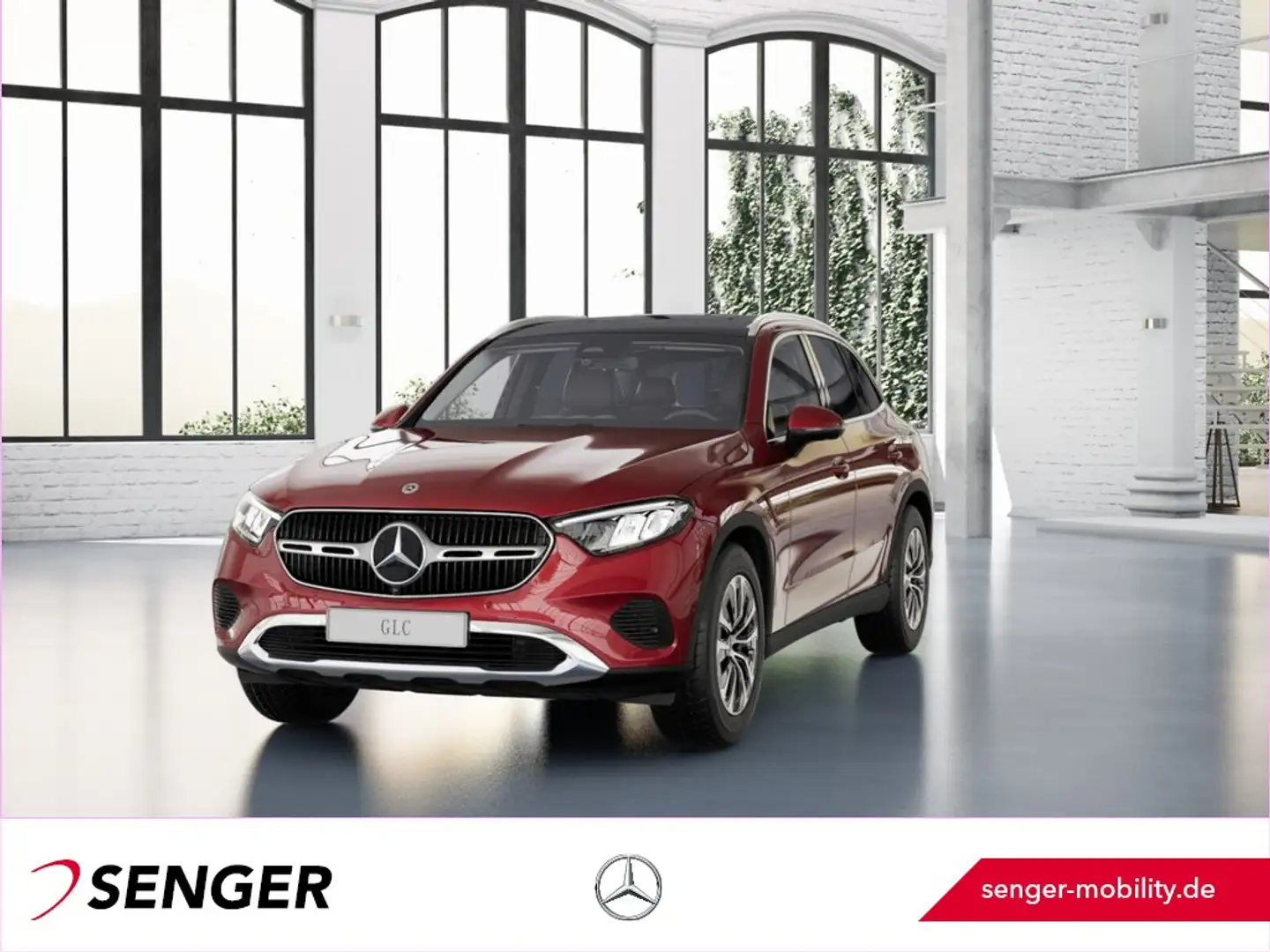 Mercedes-Benz GLC 220 d 4M Avantgarde AHK Panorama Standheizg. Rot - 1
