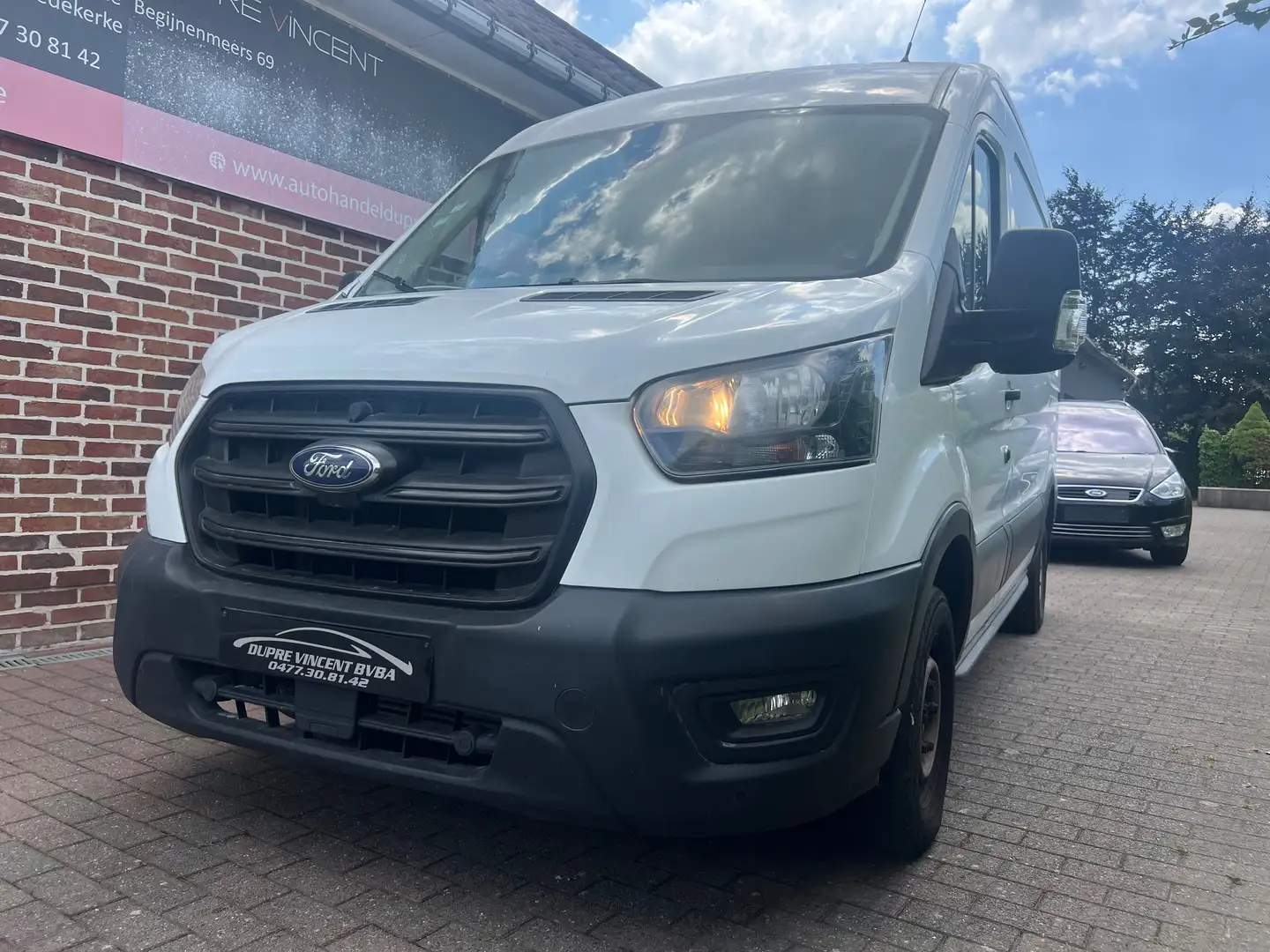 Ford Transit 2.0 TDCi L2 H2 Blanc - 1