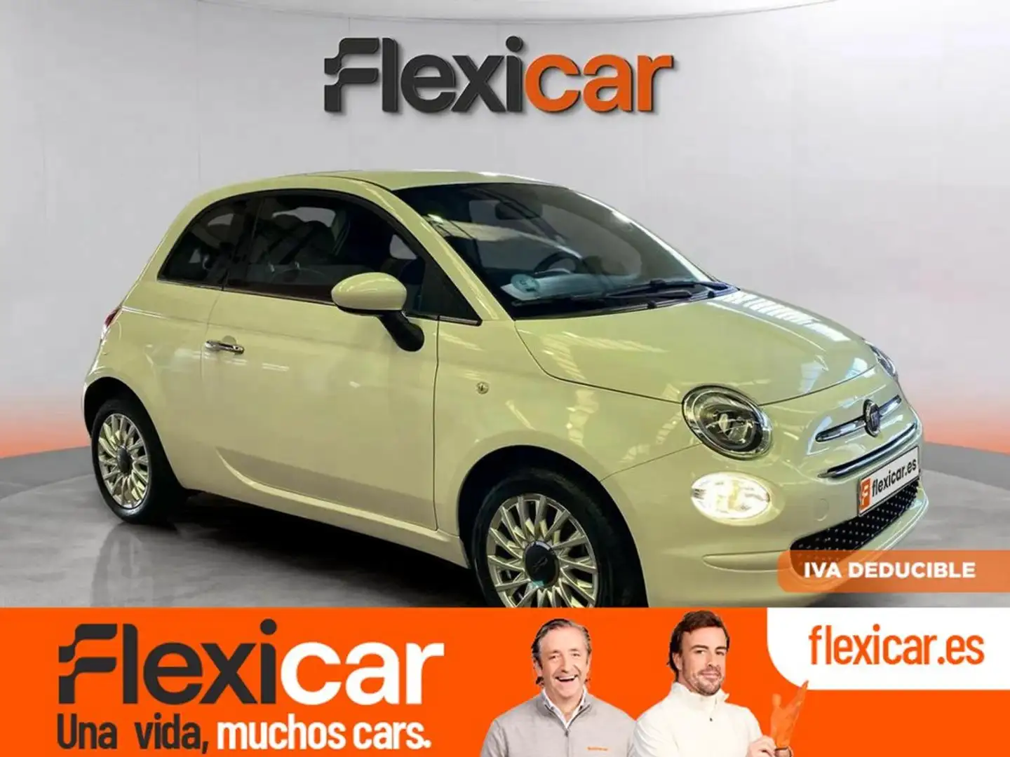 Fiat 500 Lounge 1.2 8v 51KW (69 CV) Blanco - 1