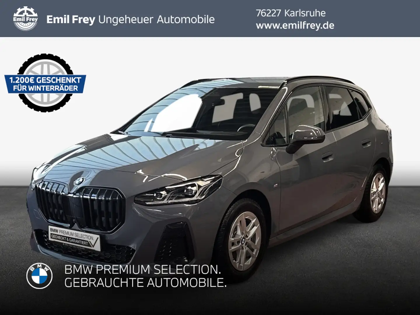 BMW 220 220i Active Tourer Aut. Grau - 1