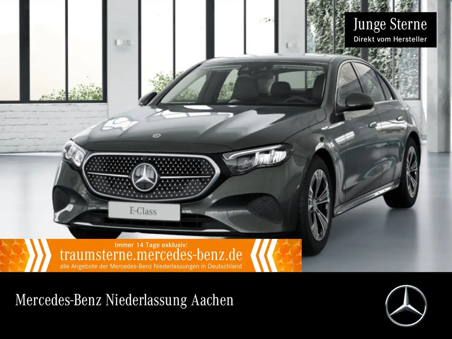 Mercedes-Benz E 200 Avantgarde Fahrass Distr. LED AHK Kamera PTS Gris - 1