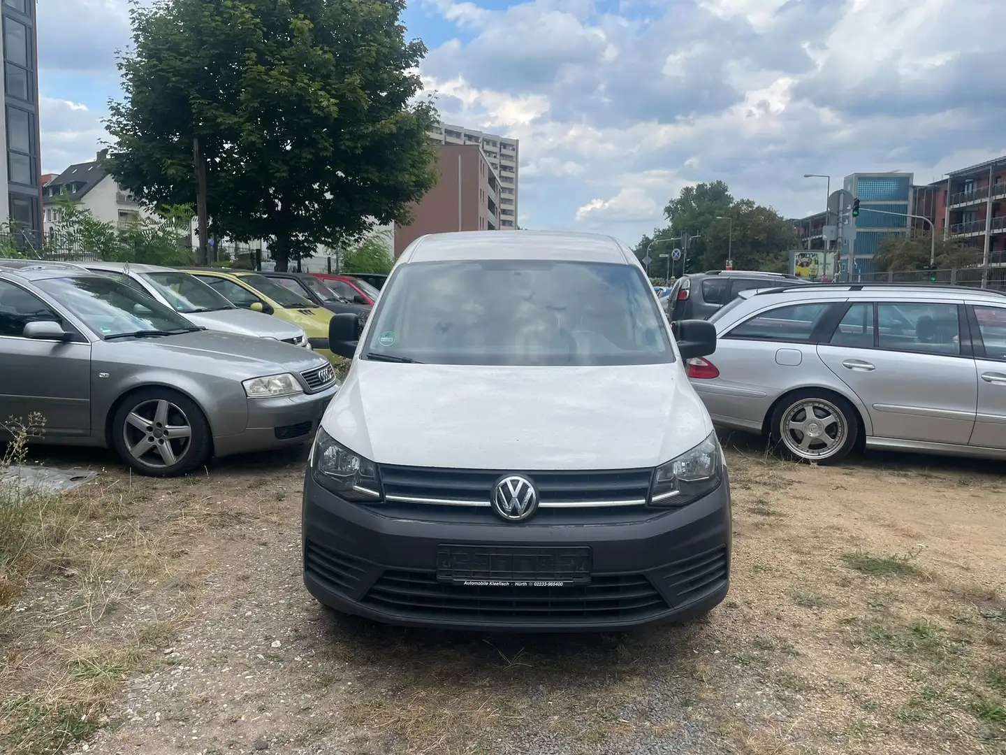 Volkswagen Caddy Maxi Kasten BMT, Klima, AHK, PDC, EF, Euro.6. Weiß - 2