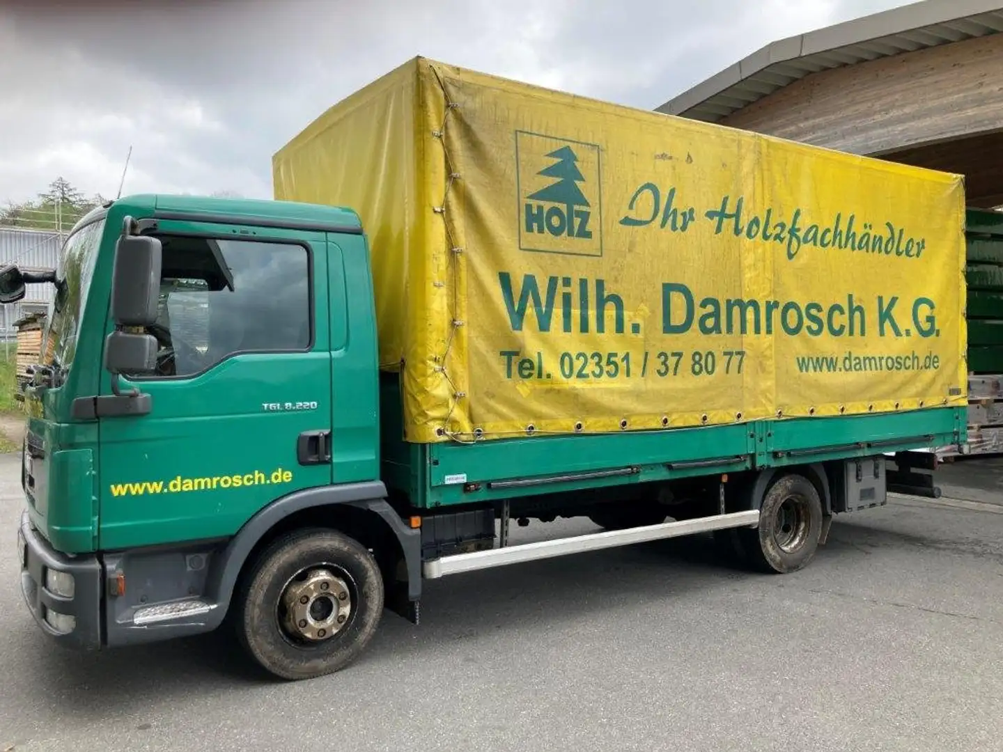 MAN LKW MAN TGL 8.220 4x2 BL Verde - 1