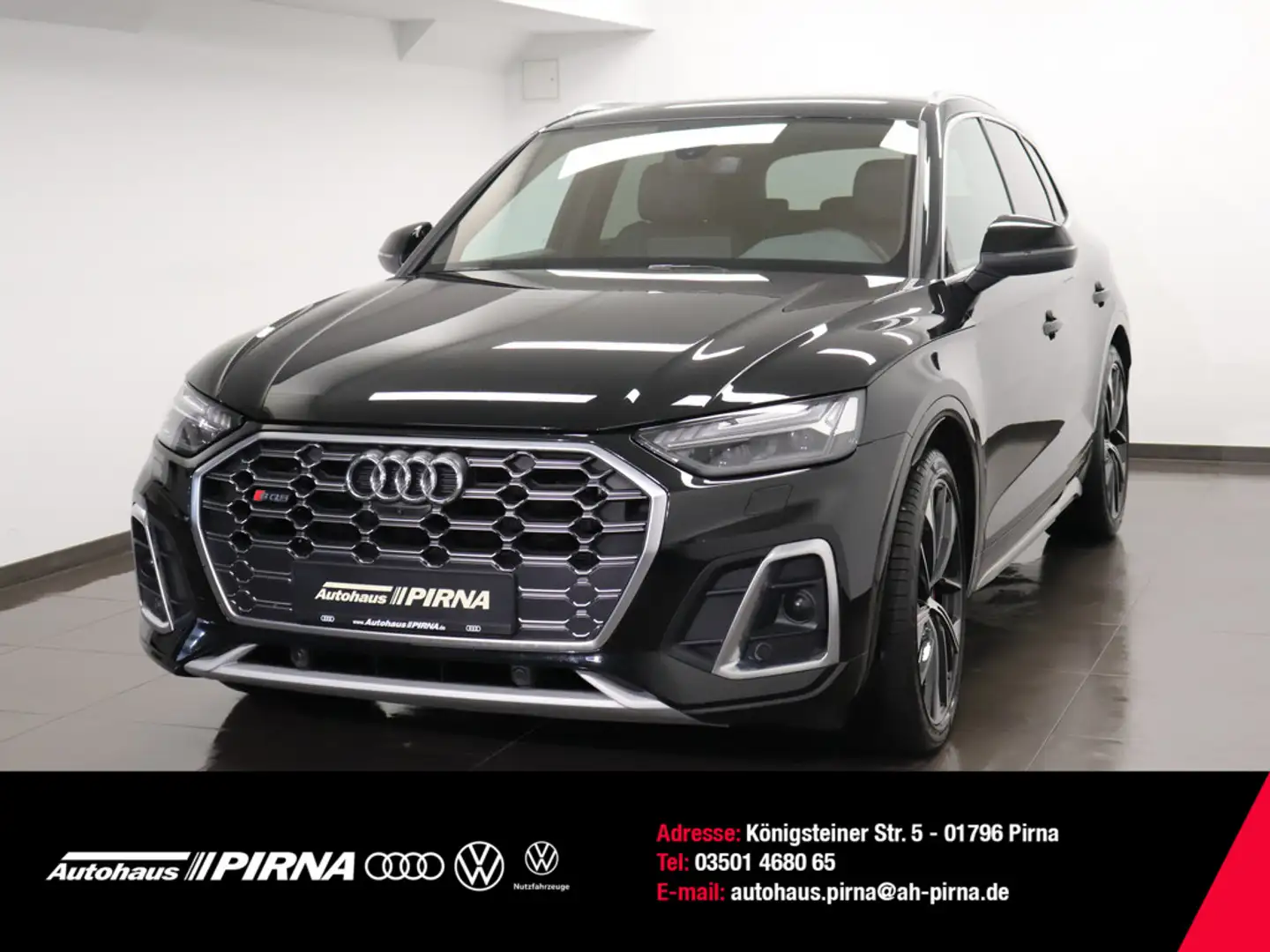 Audi SQ5 3.0 TDI quattro Standheizung Matrix Schwarz - 1