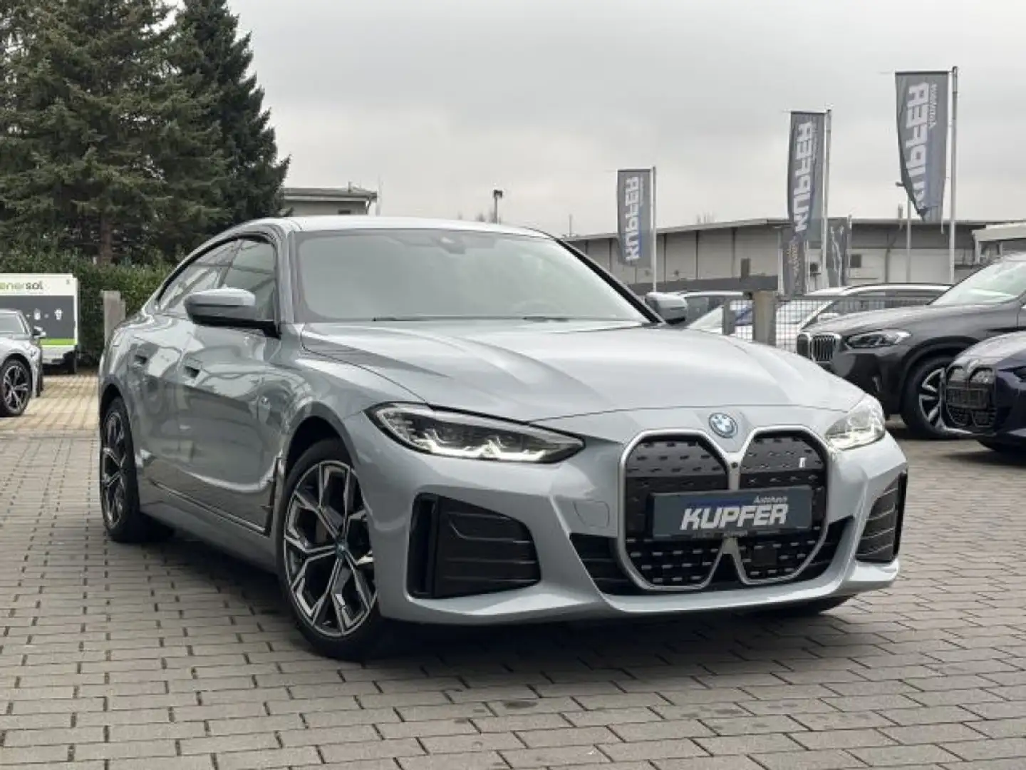 BMW i4 eDrive40 Sportpaket 360°Plus°el.Sitz+Mem°HIFI Сірий - 2