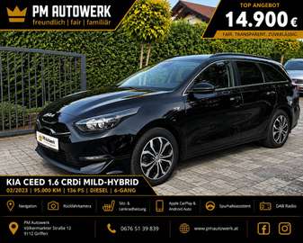 Ceed SW 1,6 CRDi Silber 48V *1.Besitz*Kamera*Navi*