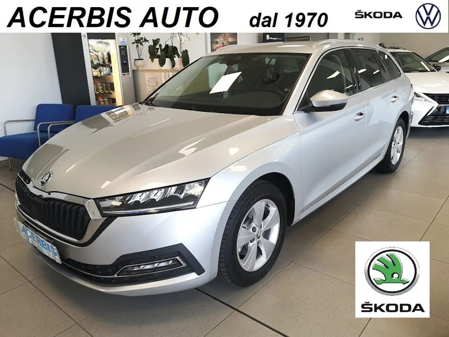Skoda Octavia 2.0 TDI 150 CV EVO SCR DSG Wagon Ambition Argento - 1