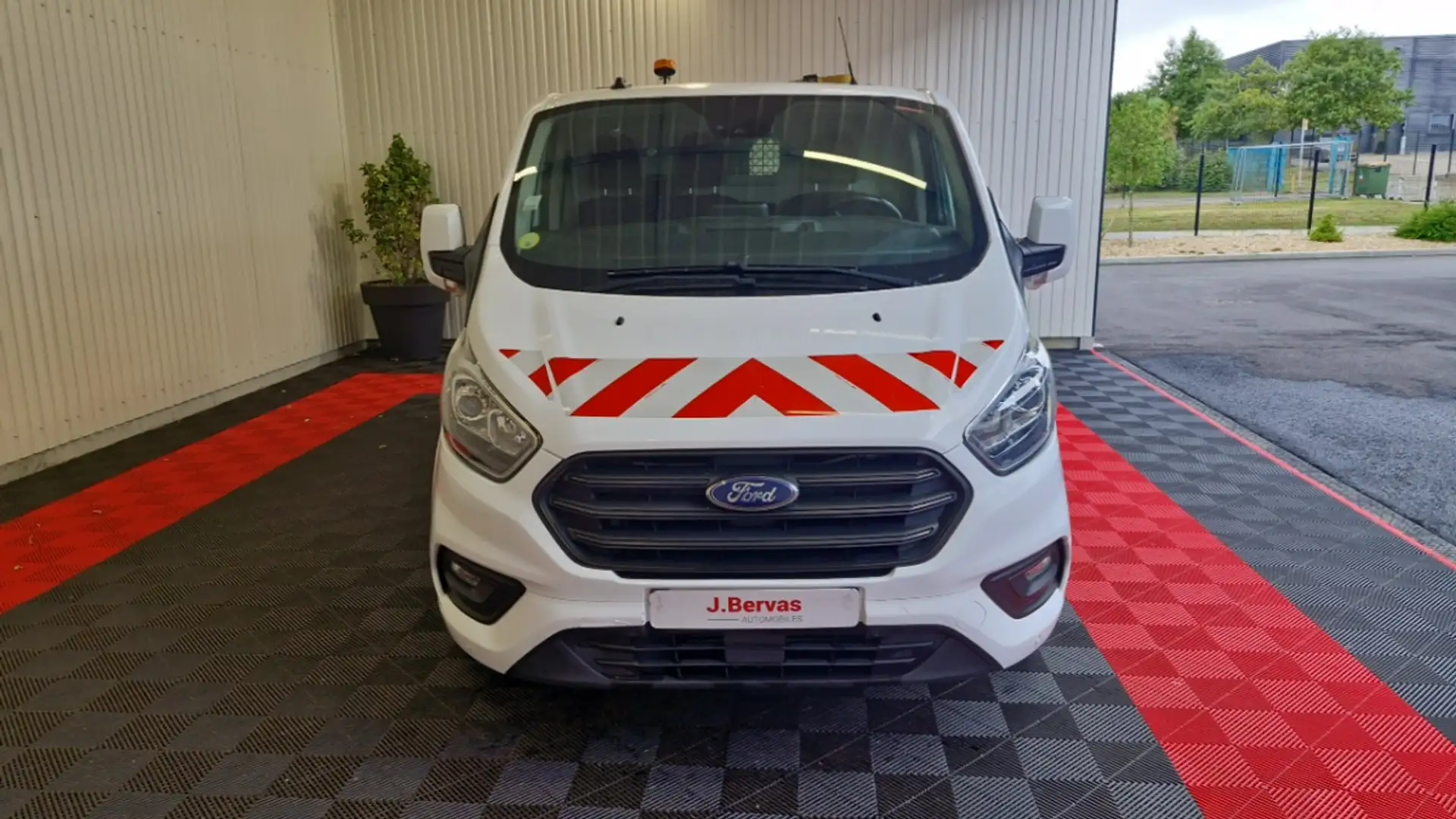 Ford Transit Custom 280 L1H1 2.0 ECOBLUE 130 SS BVA TREND Blanc - 2