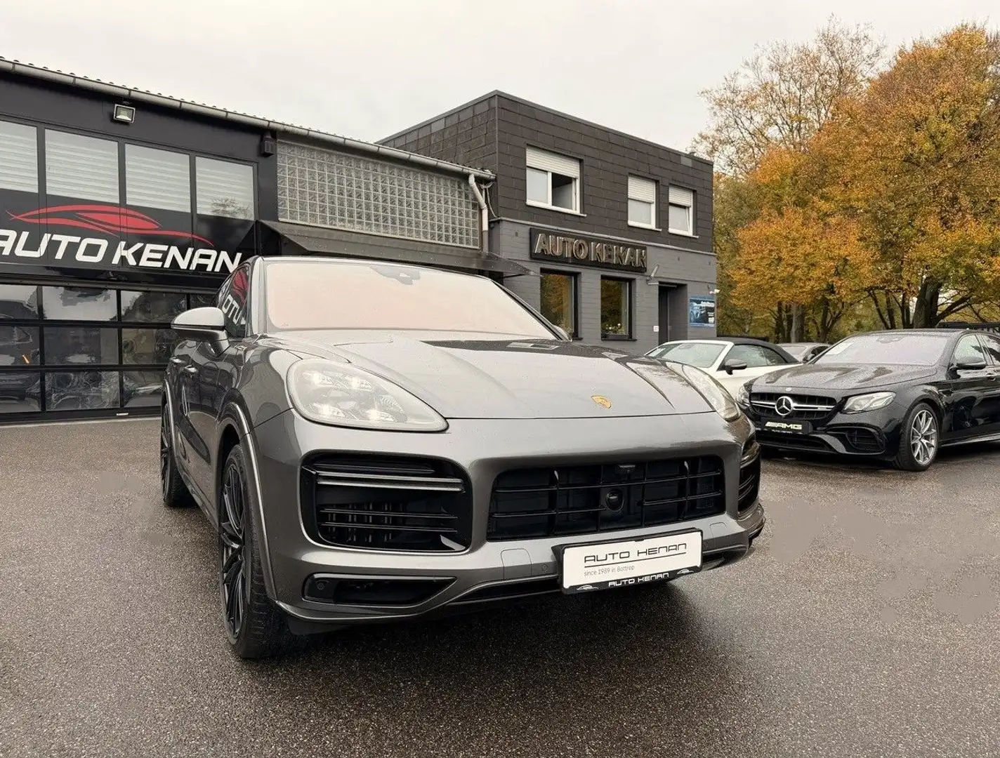 Porsche Cayenne Turbo S E-Hybrid Inno/HUD/Burmester/AGA Gris - 1