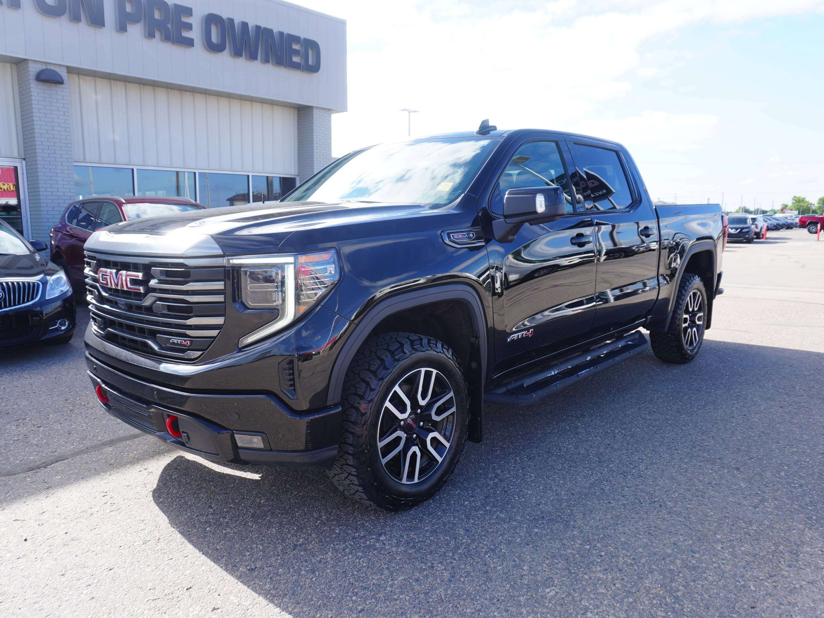 Black 2024 GMC Sierra 1500 Pickup Truck Four-Wheel Drive Automatic