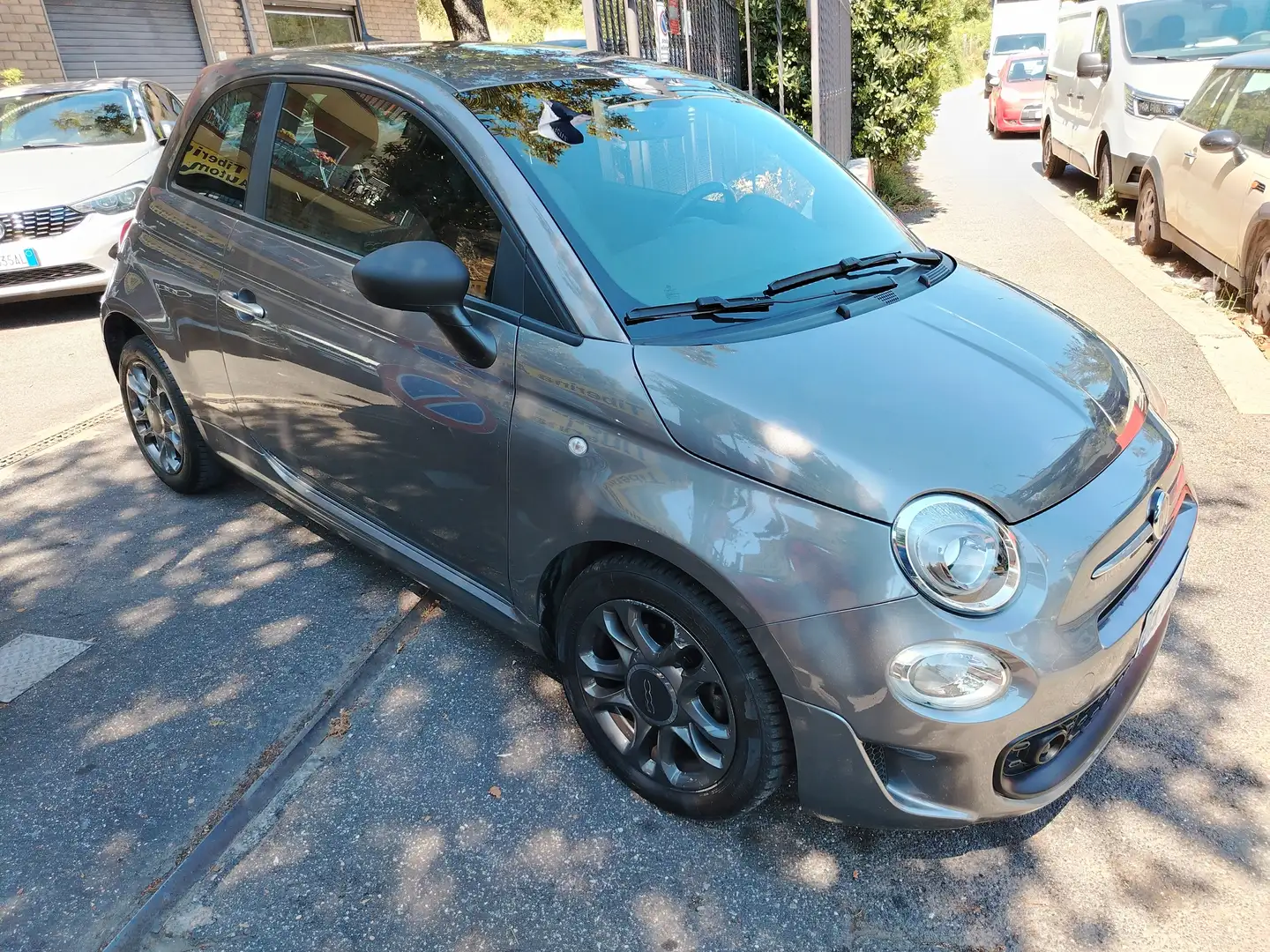 Fiat 500 500 1.0 hybrid Connect 70cv/km certificato/ Gris - 2
