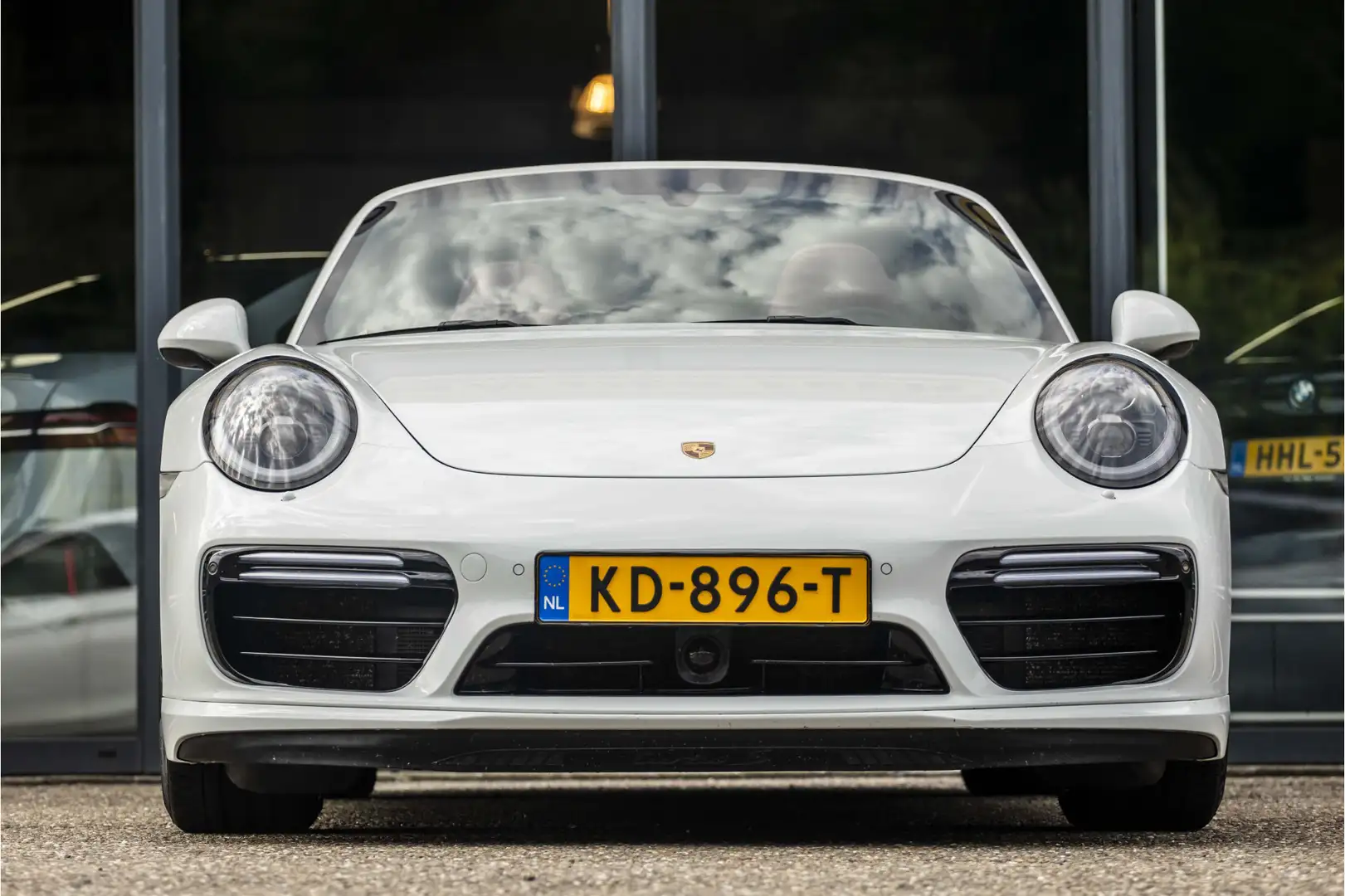Porsche 991 Cabrio 3.8 Turbo S 581pk! Blanc - 2