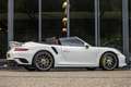 Porsche 991 Cabrio 3.8 Turbo S 581pk! Blanc - thumbnail 4