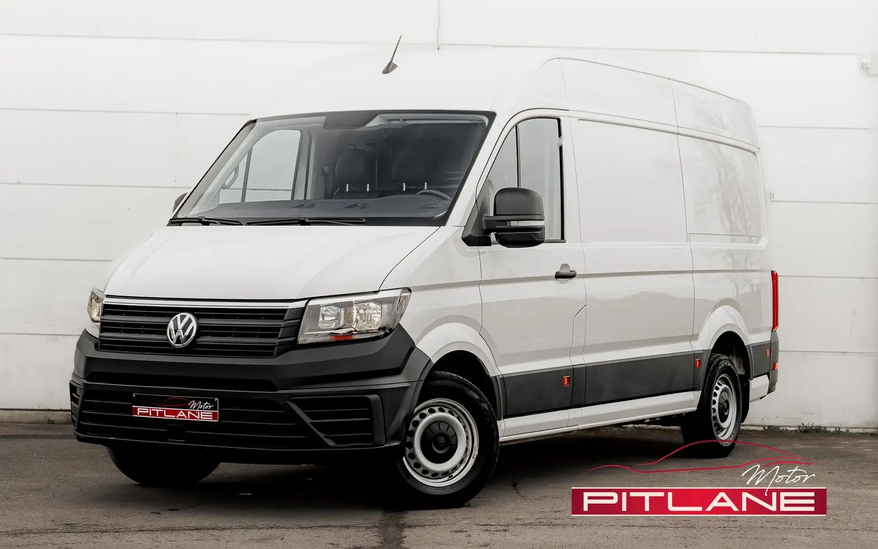 Volkswagen Crafter 2.0 TDi L3H3 UTILI. 3 PLACES / ATTELAGE / CARPLAY Blanc - 1