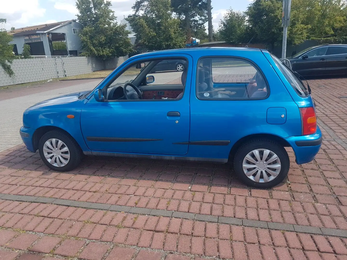Nissan Micra 1.0  Automatik Klima 93tkm TÜV neu Blauw - 1