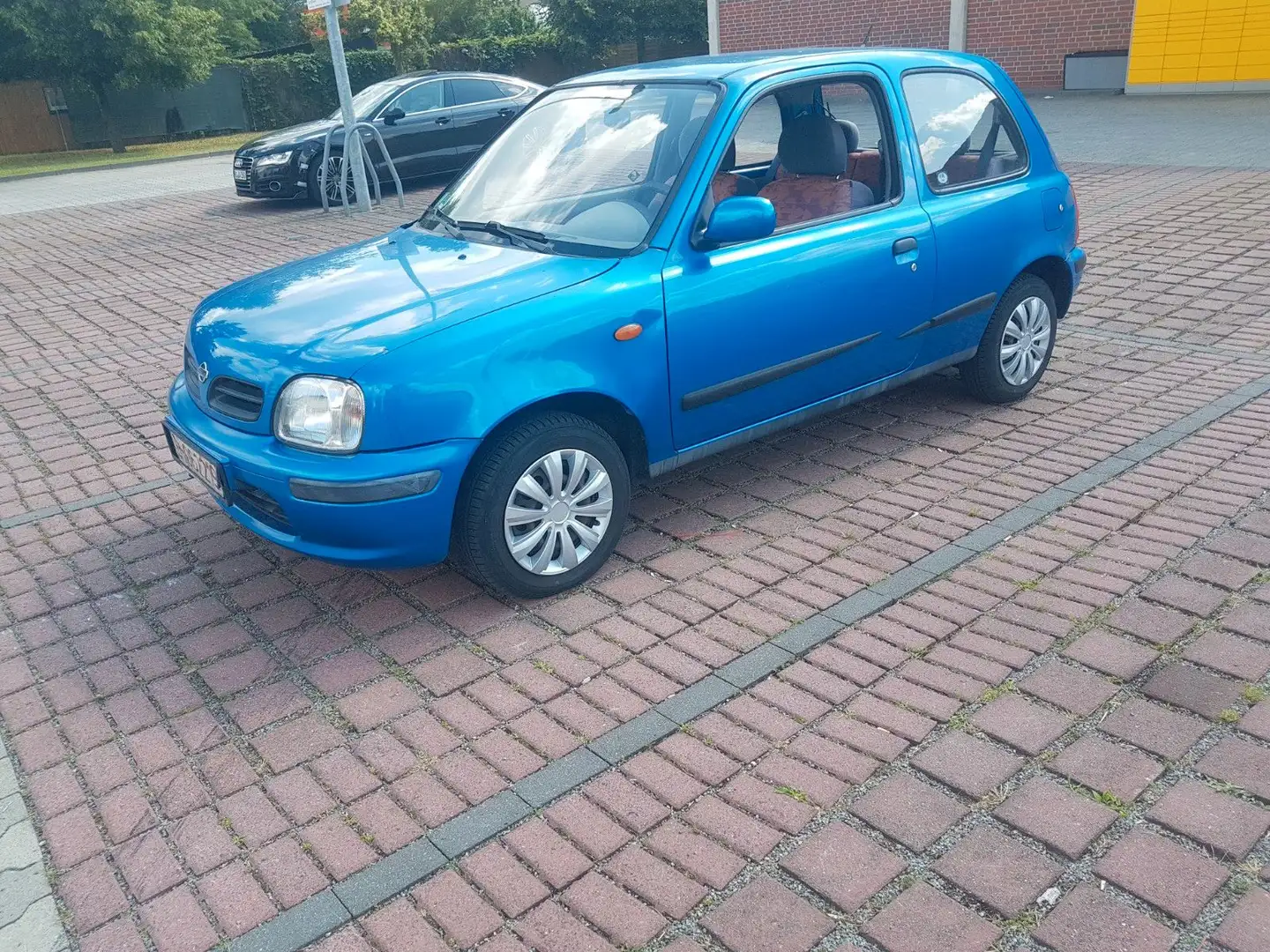 Nissan Micra 1.0  Automatik Klima 93tkm TÜV neu Blauw - 2