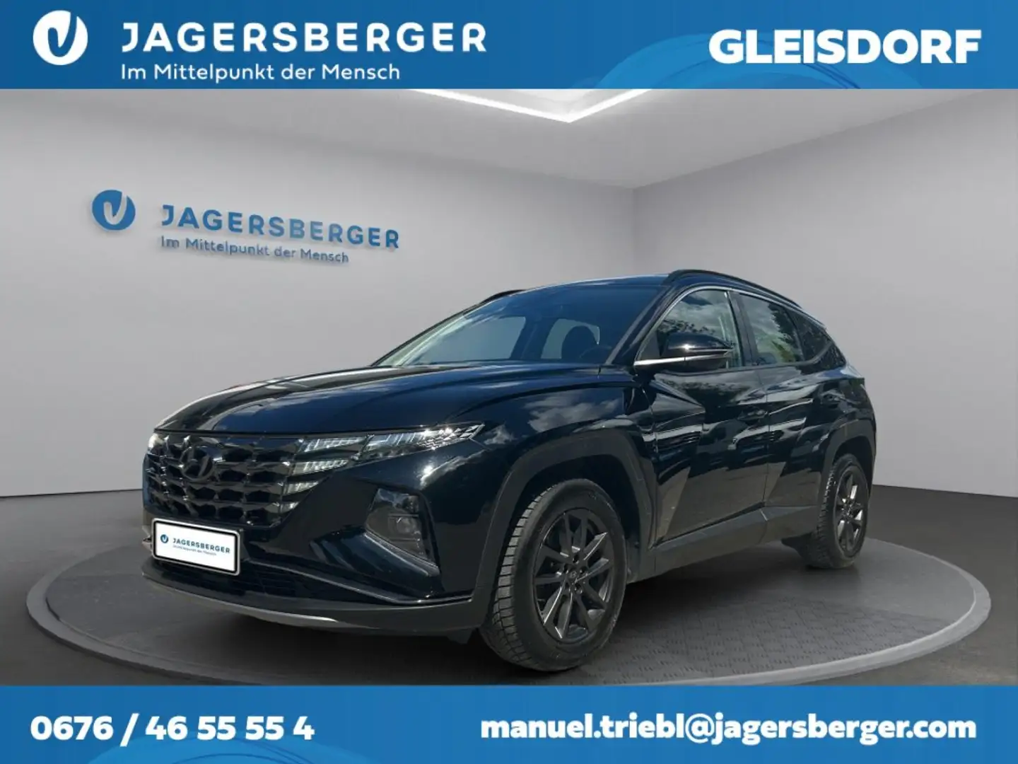 Hyundai TUCSON *BLACK* 1,6 T-GDi Schwarz - 1