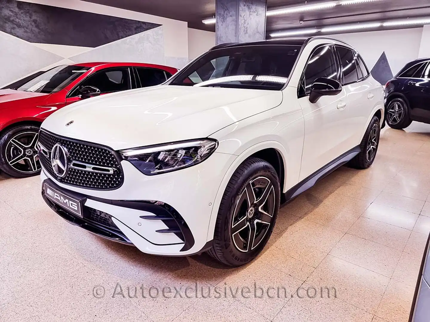 Mercedes-Benz GLC 300 300e 4Matic 9G-Tronic Blanc - 1