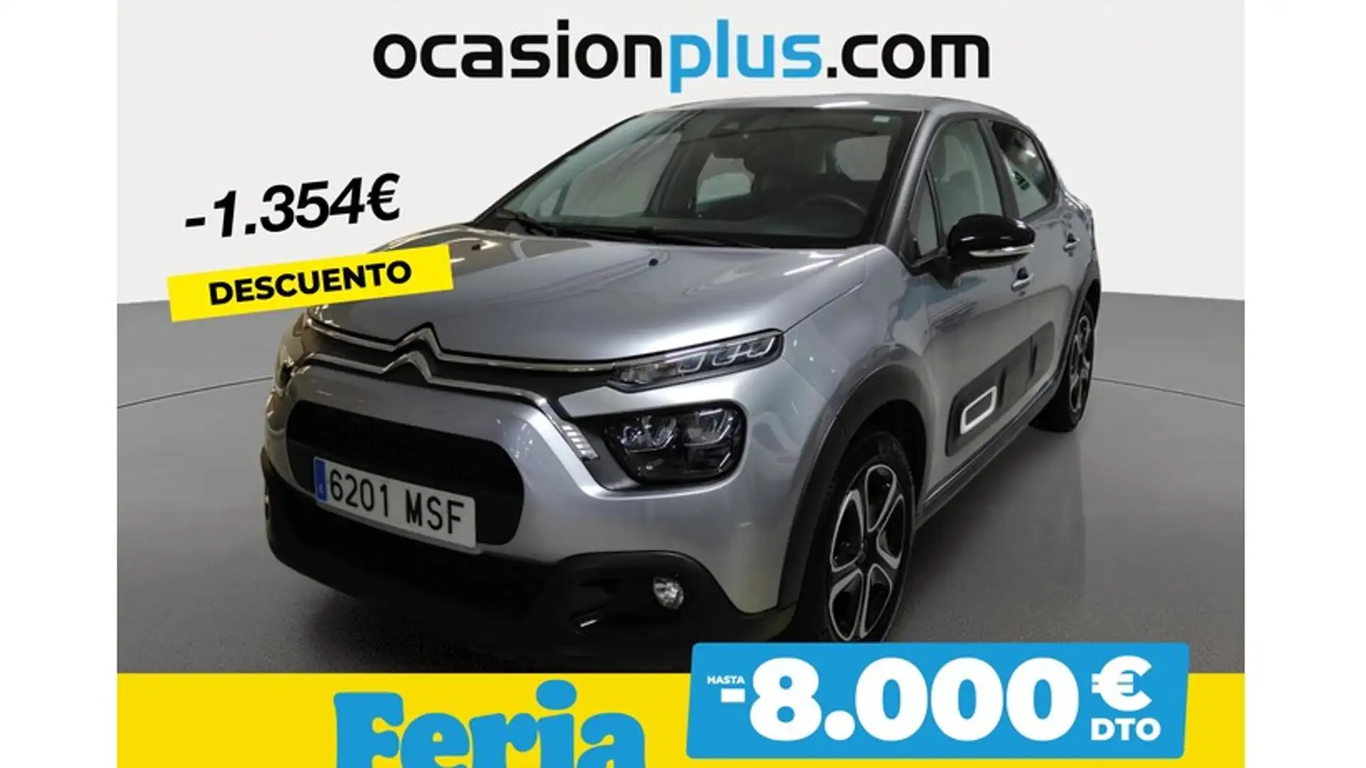 Citroen C3 1.5BlueHDi S&S Plus 100 Gris - 1