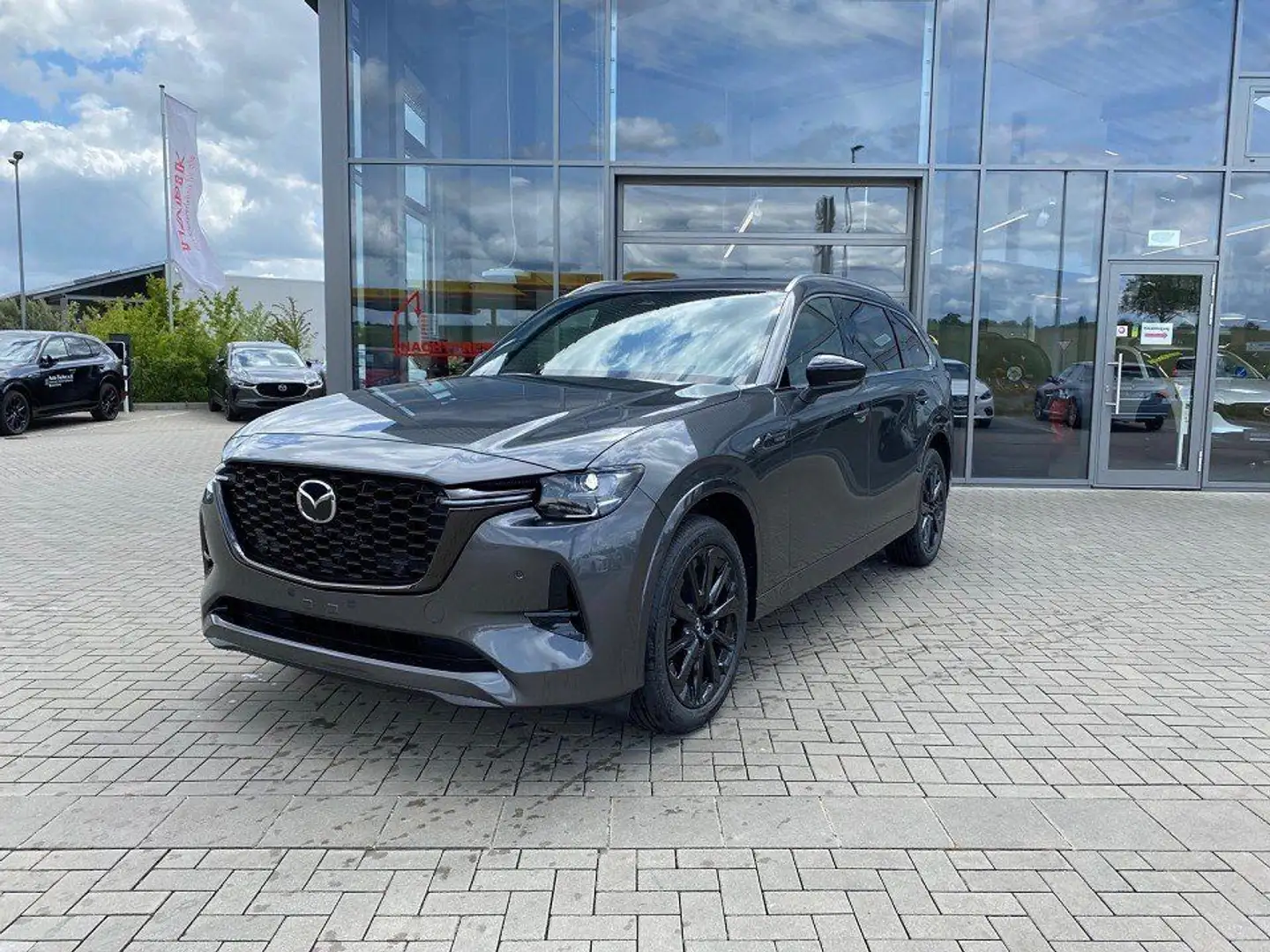 Mazda CX-80 2.5 PHEV (327PS) Autom. Homura Plus Allrad Grau - 2
