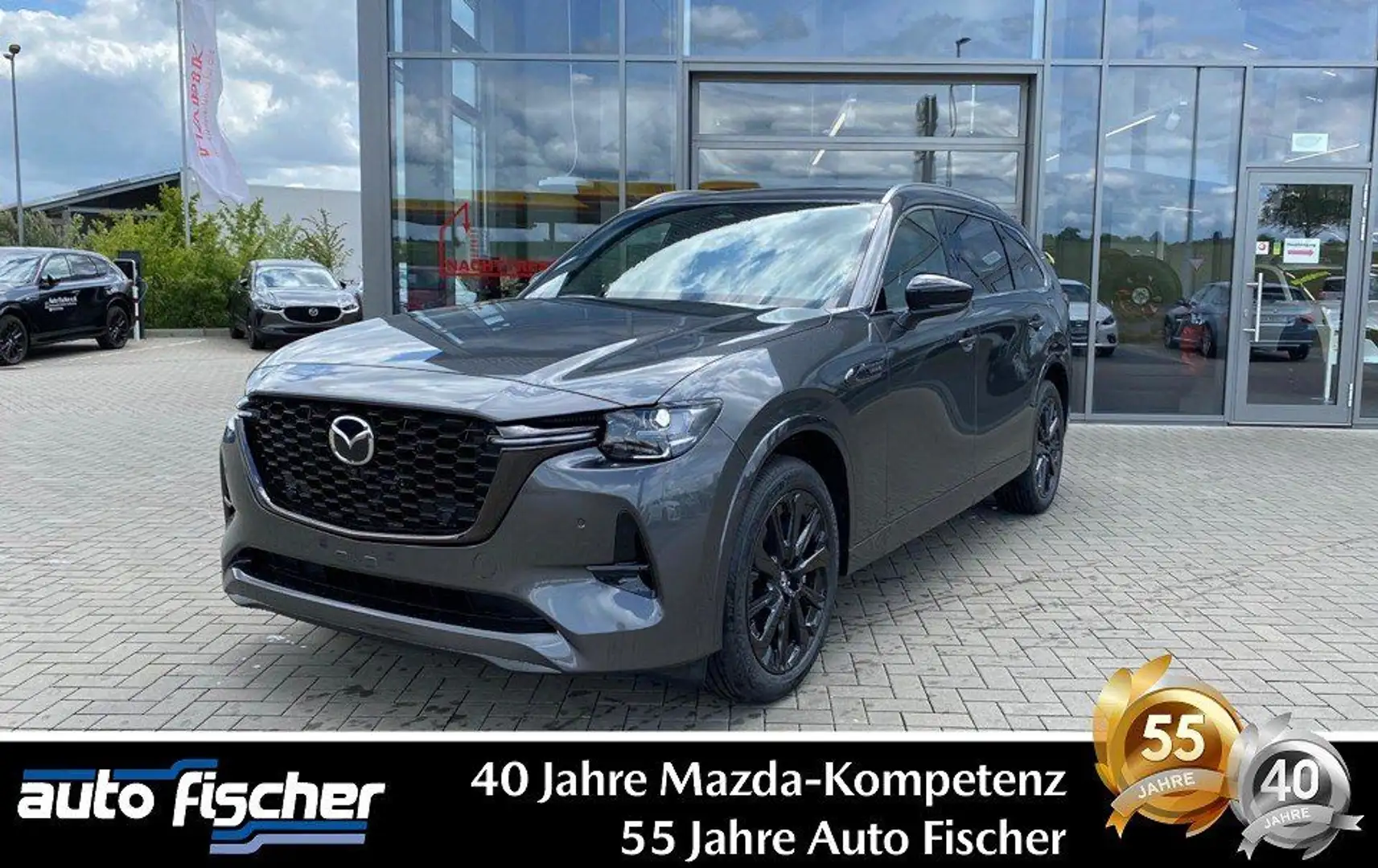 Mazda CX-80 2.5 PHEV (327PS) Autom. Homura Plus Allrad Grau - 1