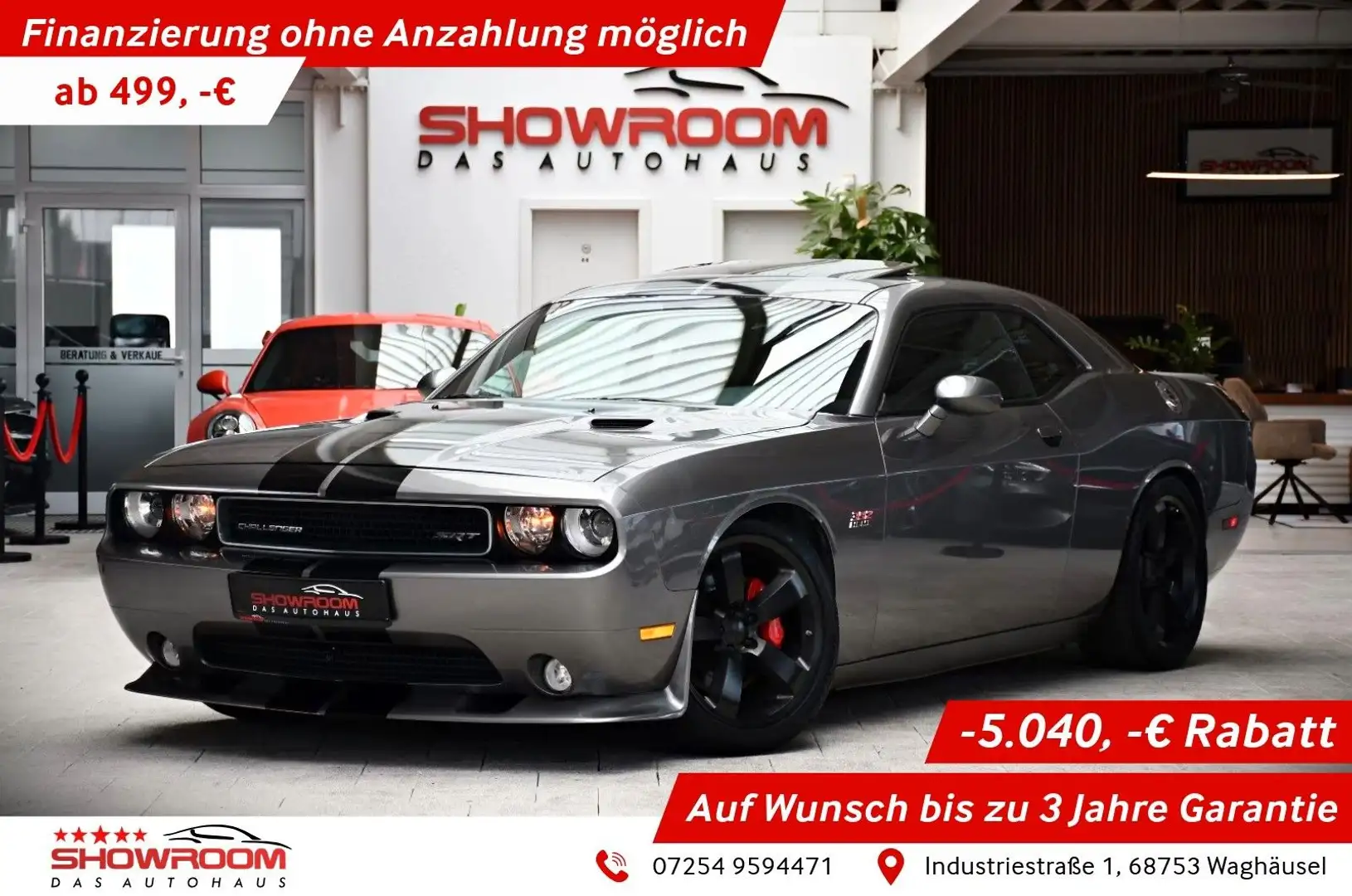 Dodge Challenger 6,4 L V8 SRT HEMI MDS 20" Gris - 1