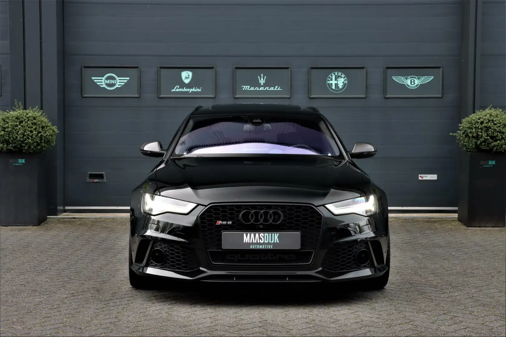 Audi RS6 Avant Quattro Performance|Keramisch|HUD|Pano|B&O| Zwart - 2