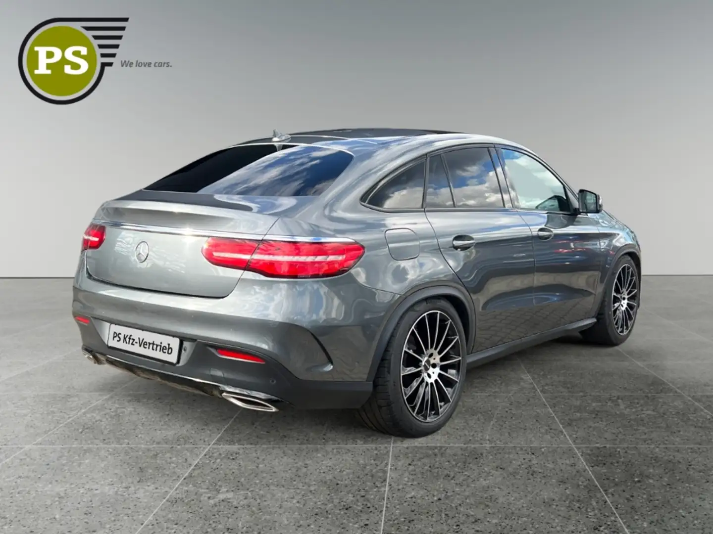 Mercedes-Benz GLE 500 Coupe 4Matic AMG-Line HUD StandHZG PANO Gris - 2