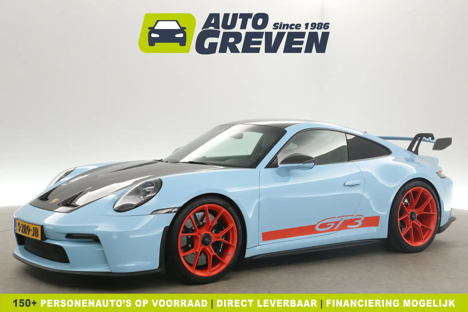 Porsche 992 4.0 GT3 510PK Gulf Edition | PDLS+ | Nose Lift | K Blau - 1