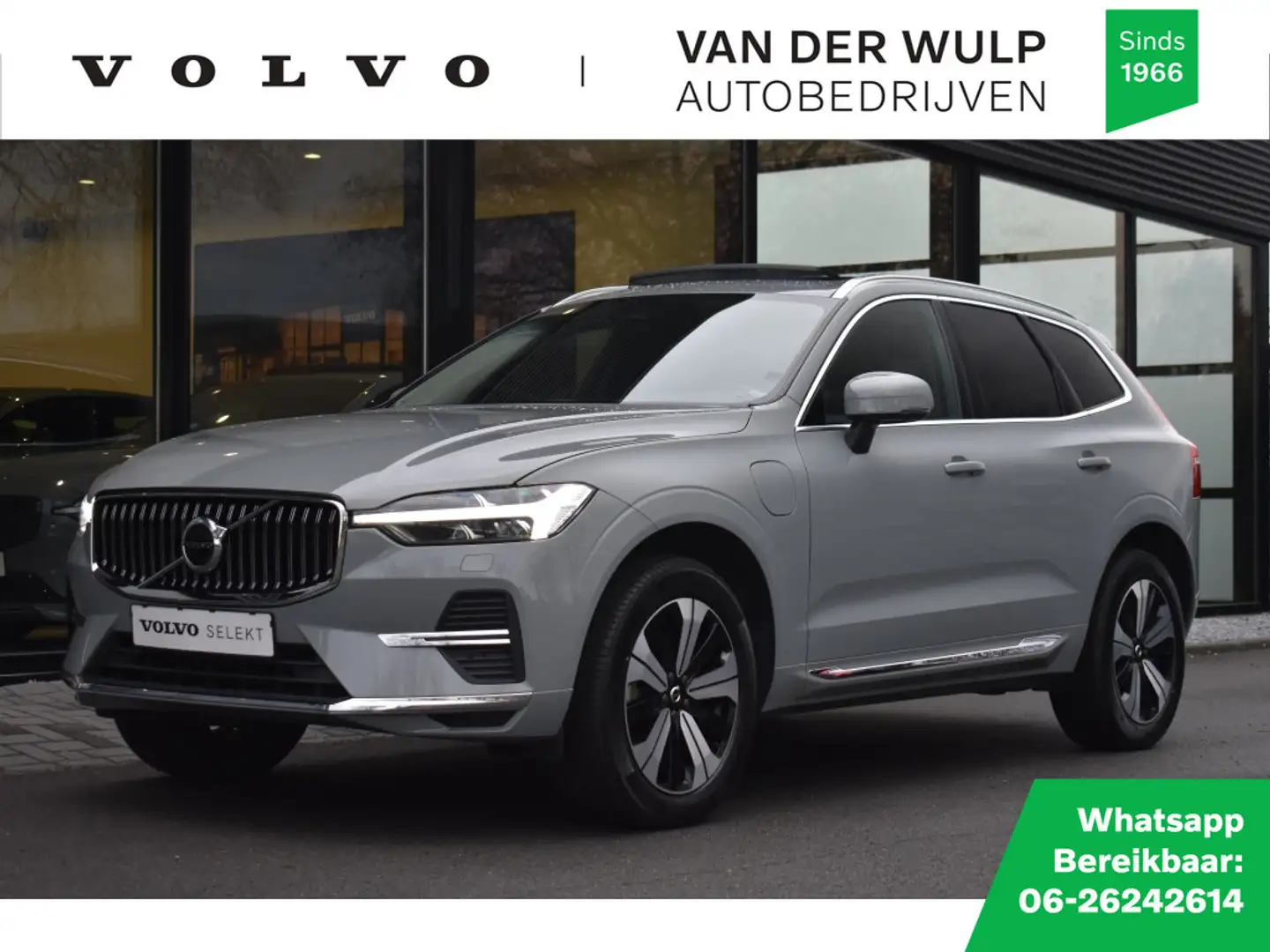 Volvo XC60 T6 350pk AWD Core Bright | Trekhaak | Climate | 19 Gris - 1