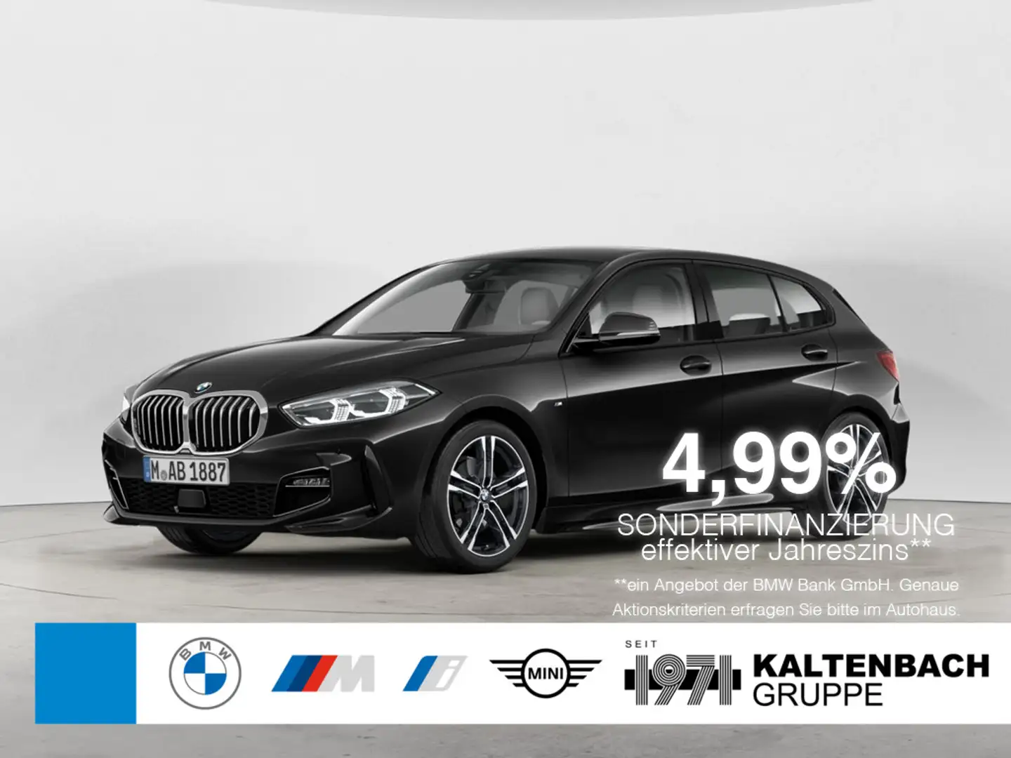 BMW 120 i M-Sport LED W-LAN NAVI SHZ PDC KLIMA Schwarz - 1