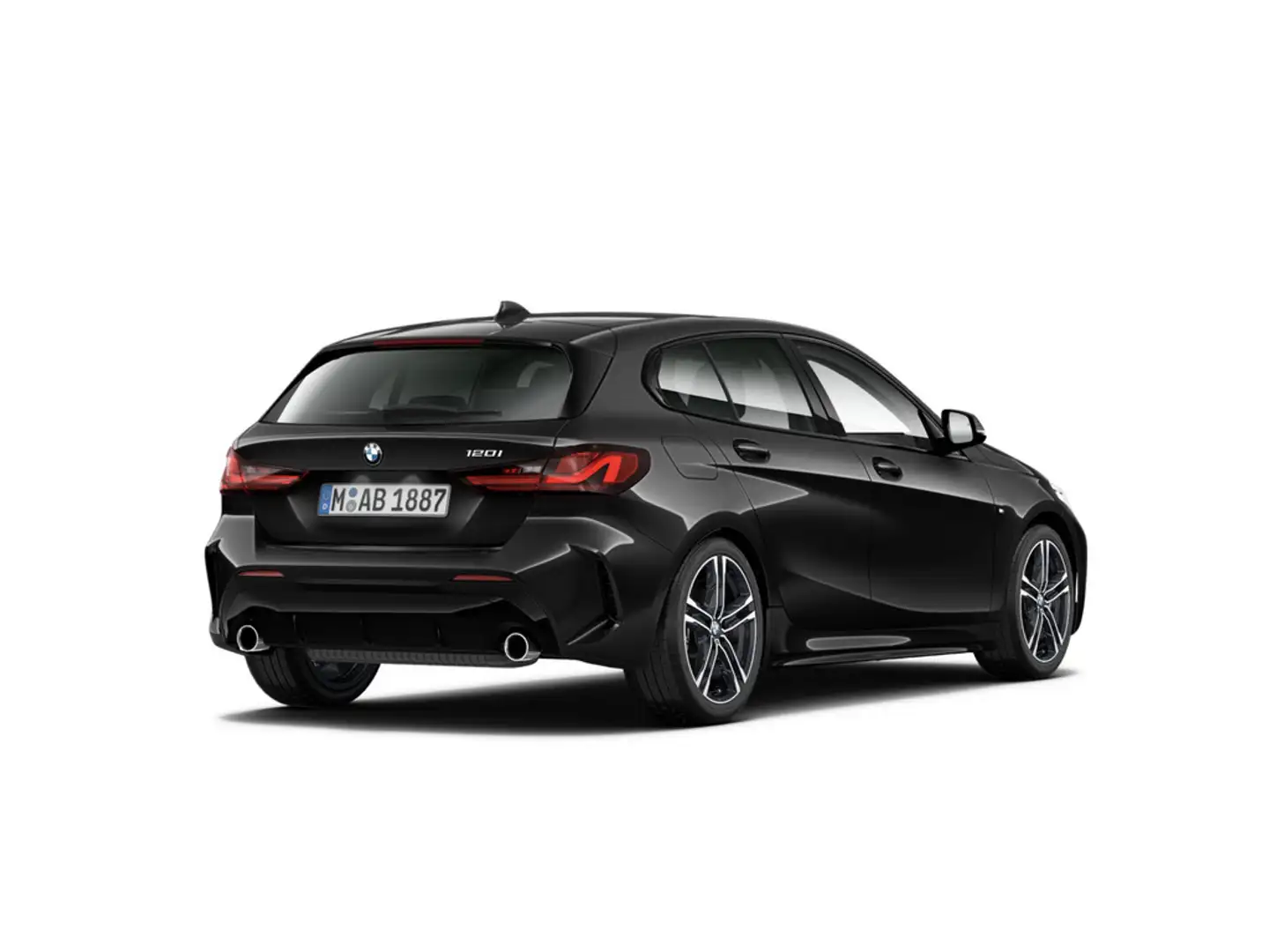 BMW 120 i M-Sport LED W-LAN NAVI SHZ PDC KLIMA Schwarz - 2