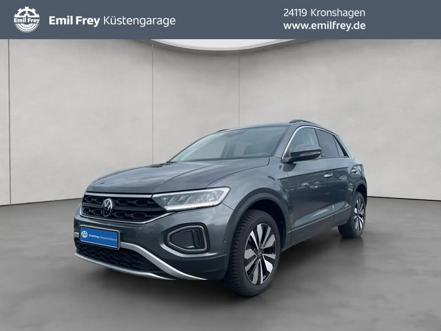 Volkswagen T-Roc MOVE 1.0 l TSI AHK NAVI GJR ACC Grigio - 1
