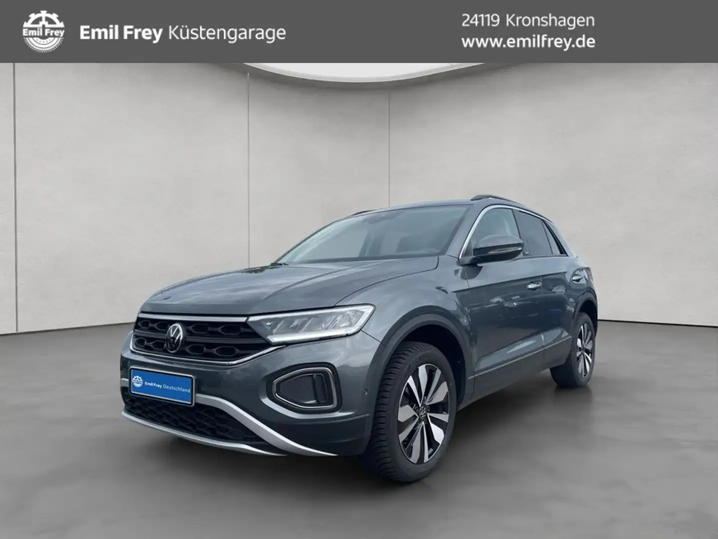 Volkswagen T-Roc MOVE 1.0 l TSI AHK NAVI GJR ACC Grau - 1