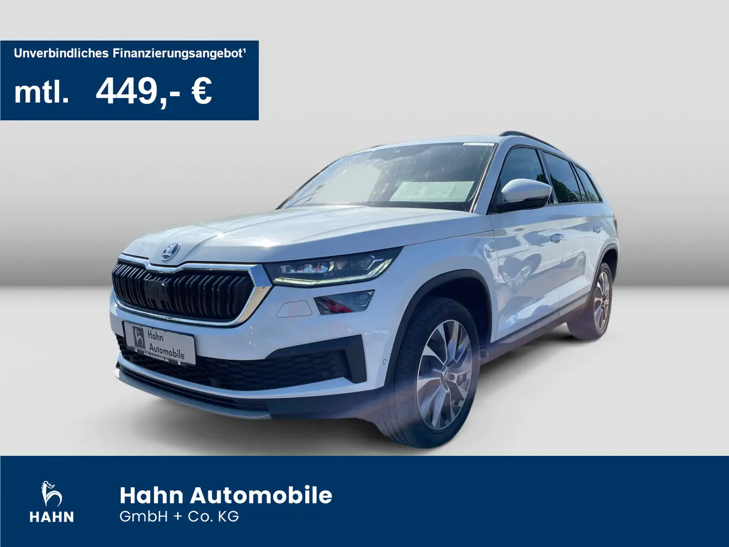Skoda Kodiaq Clever 2.0TSI 4x4 DSG AHK CANTON DCC Pano Blanc - 1