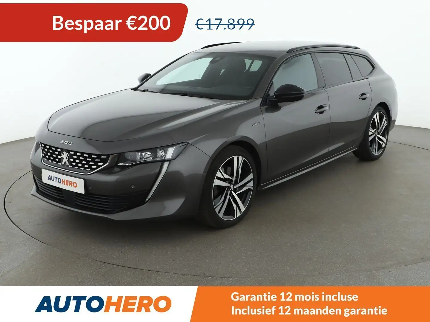 Peugeot 508 2.0 Blue-HDi Allure Grijs - 1