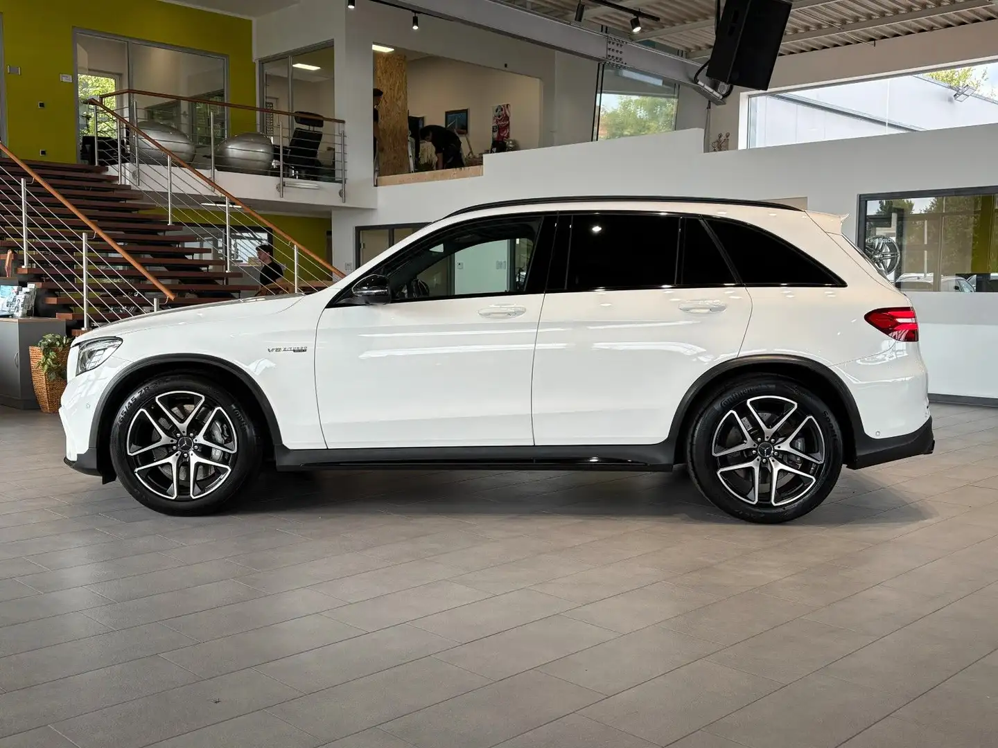 Mercedes-Benz GLC 63 AMG 4Matic 360°*ILS*AHK*Burmester*SBL* Blanc - 2