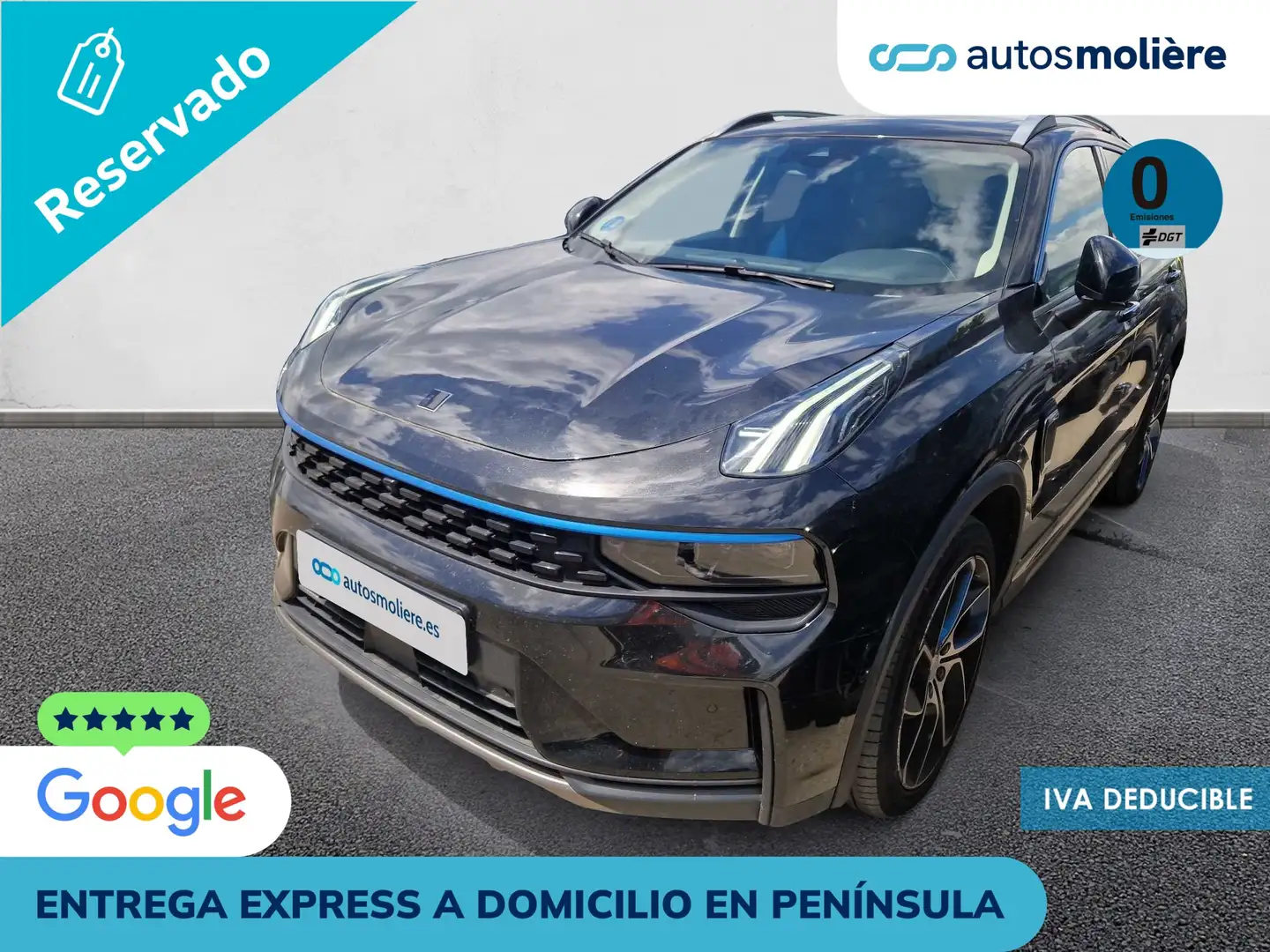 Lynk & Co 01 1.5T PHEV Zwart - 1