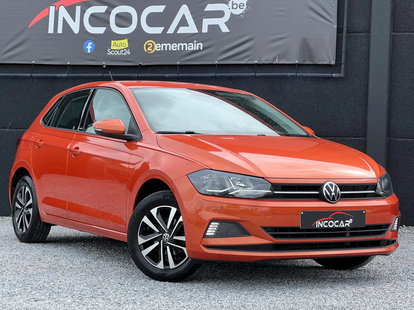 Volkswagen Polo 1.0 TSi United OPF * GARANTIE 1 AN / ENTRETIEN * Orange - 1