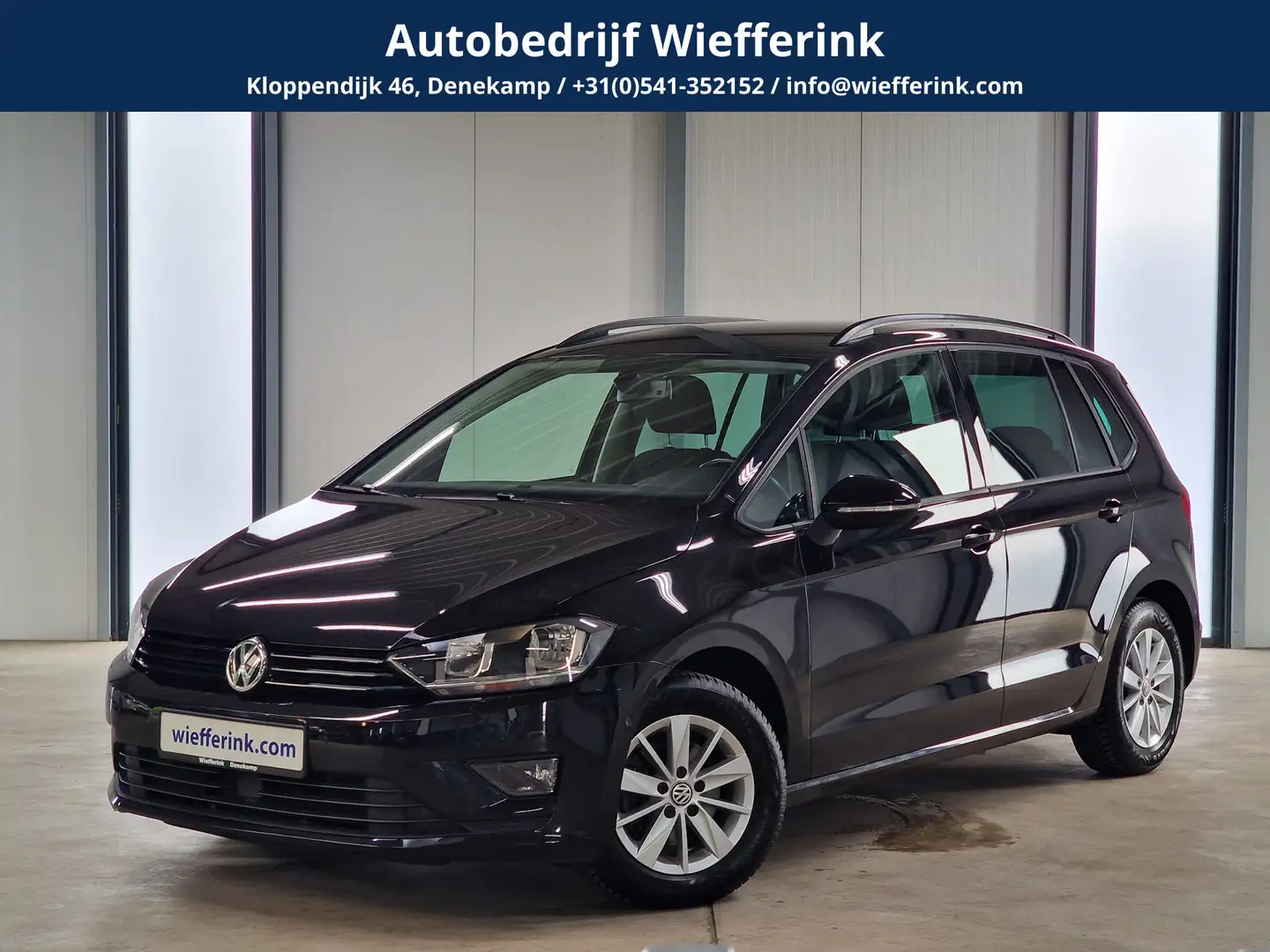 Volkswagen Golf Sportsvan 1.4 TSI Highline DSG/AUT | Trekhaak | ACC | Stoelv Zwart - 1