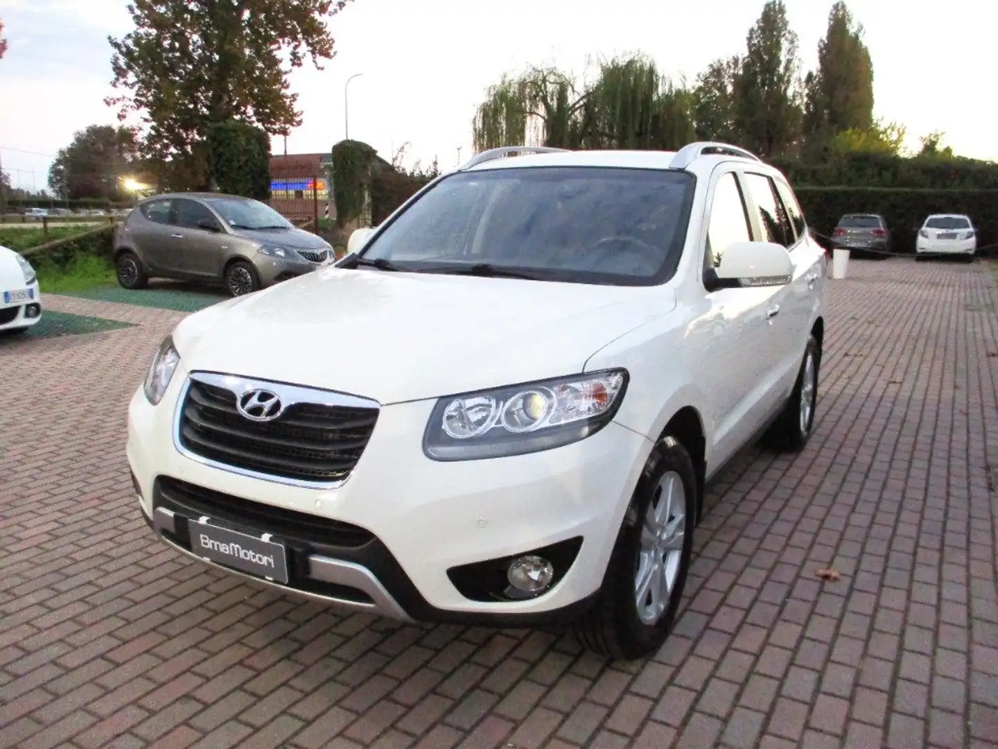 Hyundai SANTA FE 2.2 CRDi VGT 4WD Style 120.000km Blanc - 1