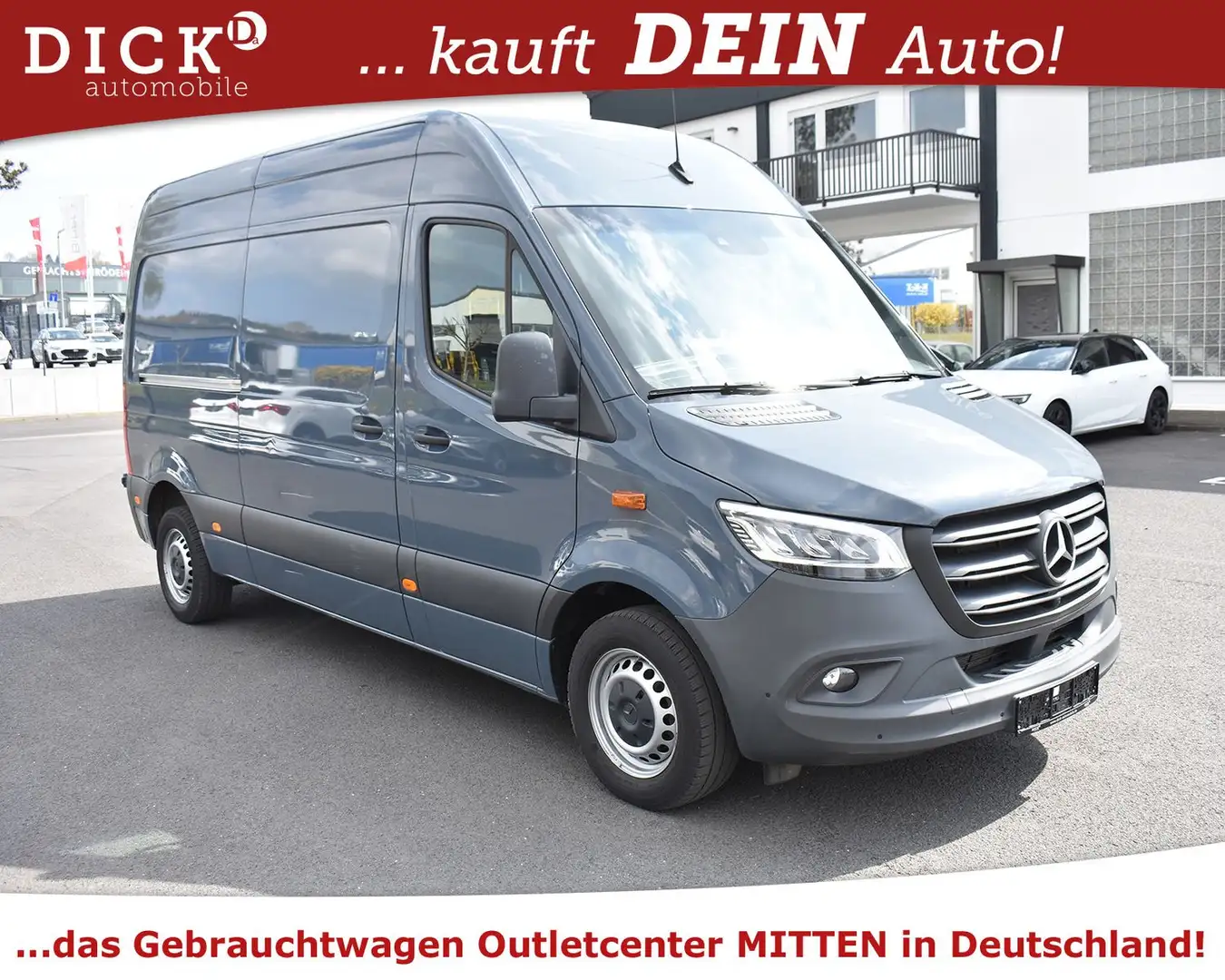 Mercedes-Benz Sprinter 315d 9G FWD L2/H2 LED+NAV+360+ACC+VOLL Grau - 1