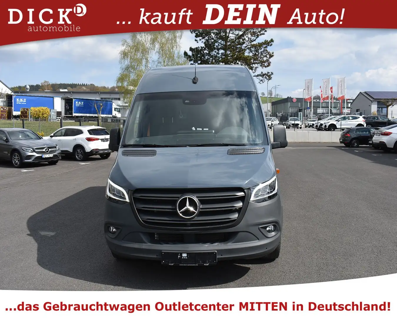 Mercedes-Benz Sprinter 315d 9G FWD L2/H2 LED+NAV+360+ACC+VOLL Grau - 2
