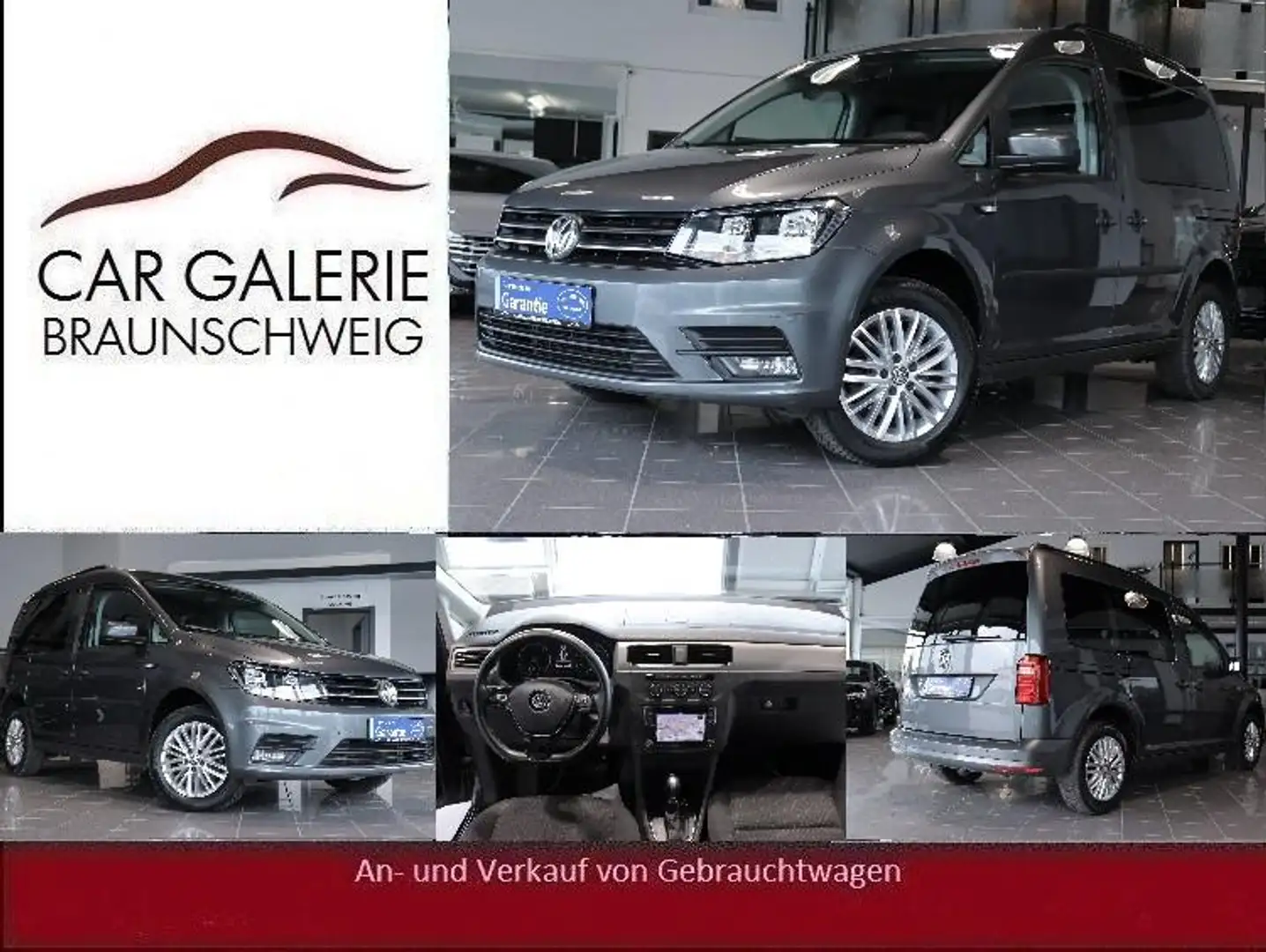 Volkswagen Caddy 2.0 TDI Metallic*DSG*KAMERA*AHK* Grau - 1