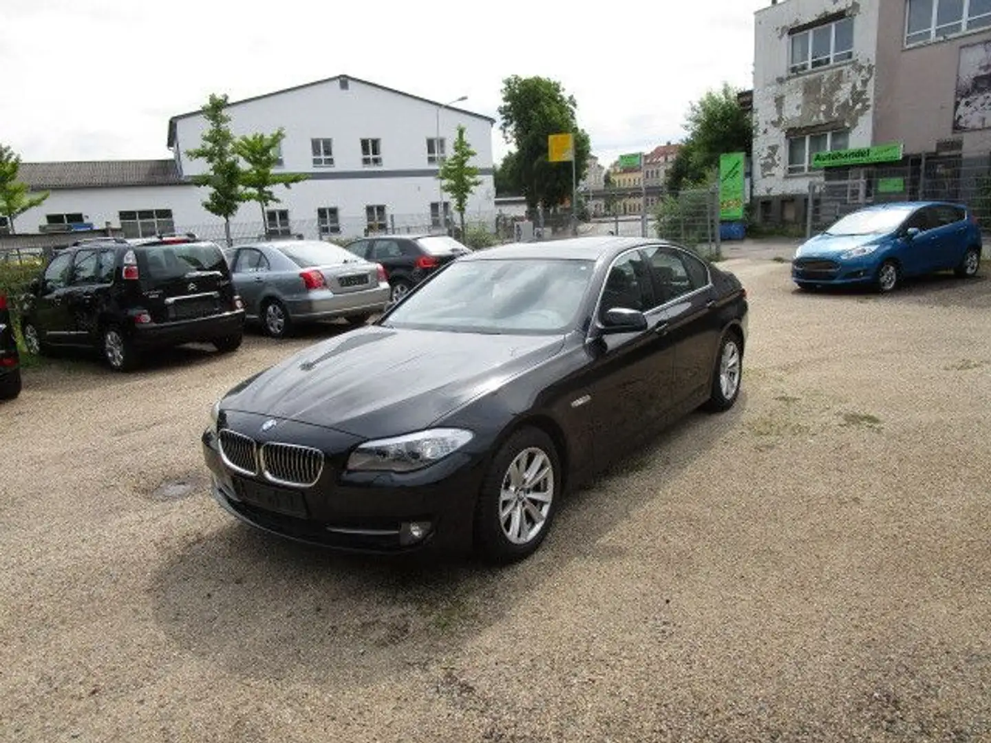 BMW 523 i Lim. 3.0 Klimaaut BiXenon Navi Leder 8xAlu Schwarz - 1