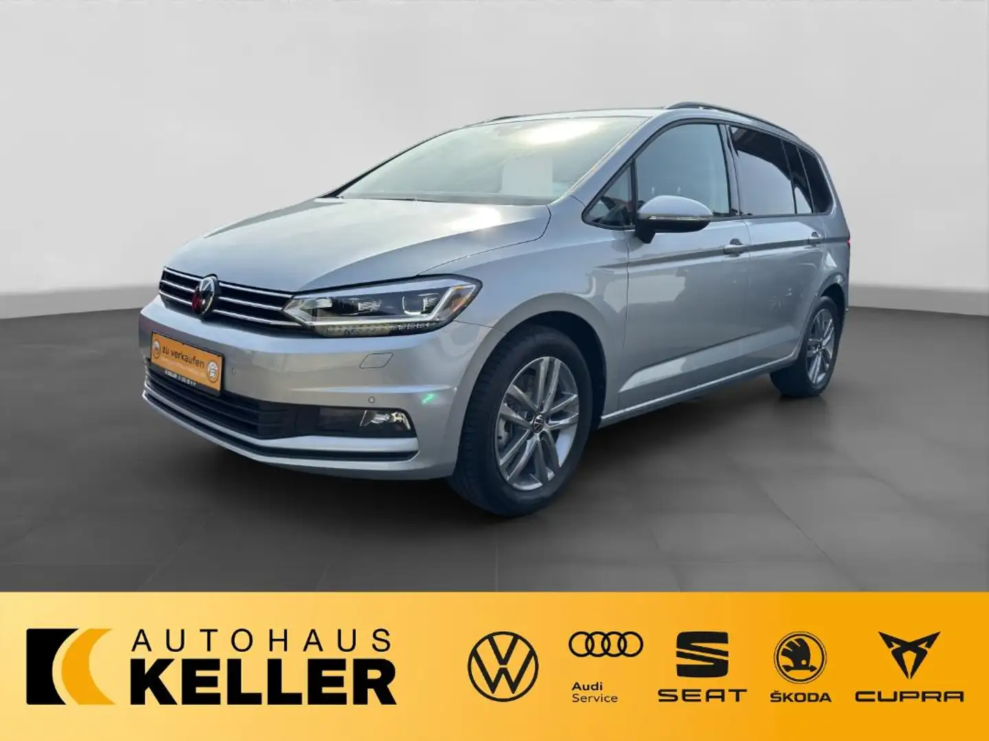 Volkswagen Touran Comfortline 1.5 TSI DSG ACT Navi/Kam/LED/7 Sitze/E Zilver - 2